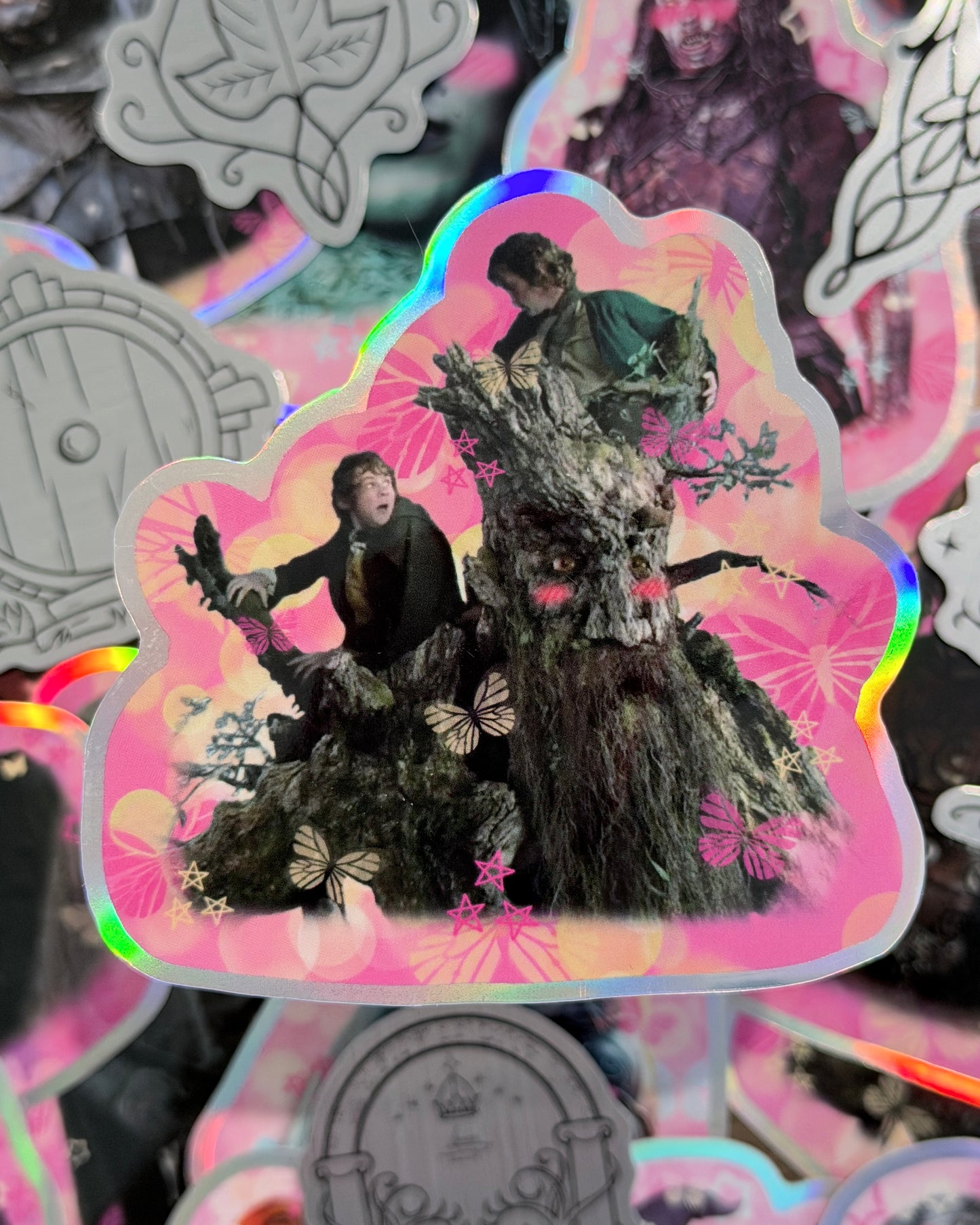 LotR Babygirl Treebeard Waterproof Sticker