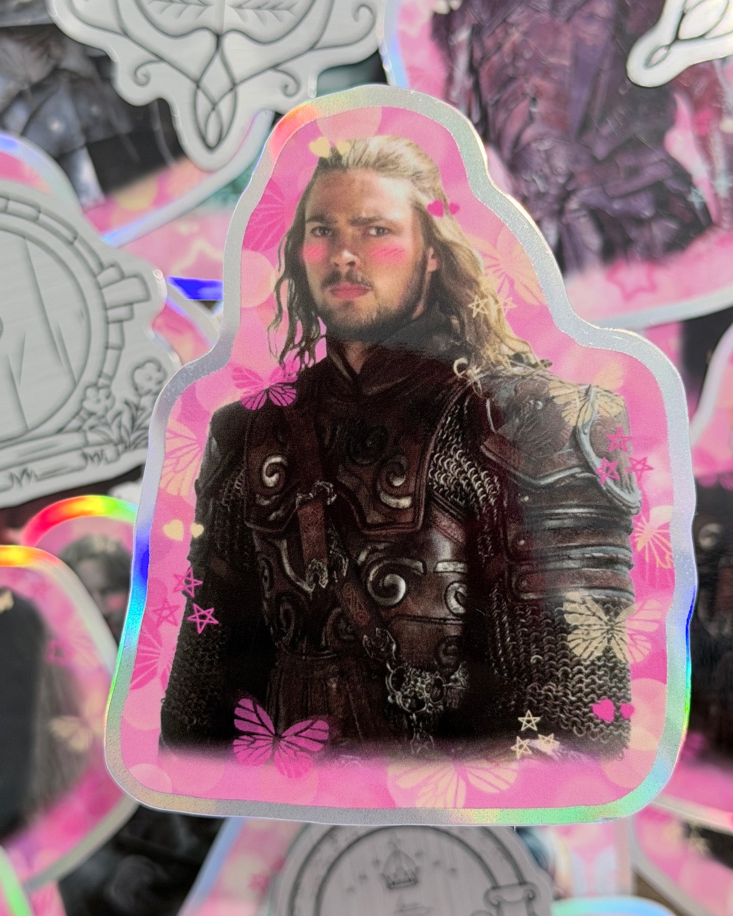 LotR Babygirl Eomer Waterproof Sticker