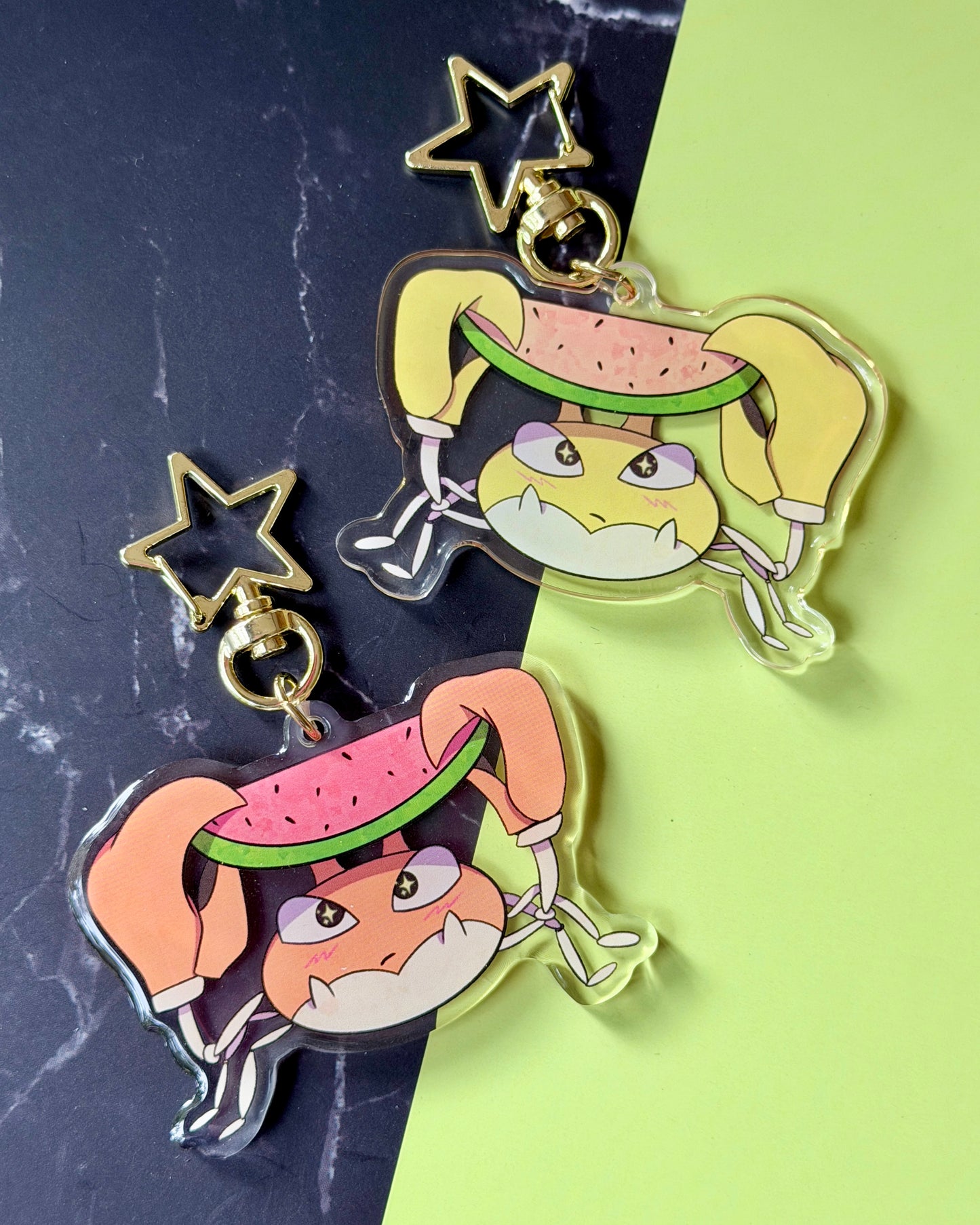 Krabby Acrylic Keychain