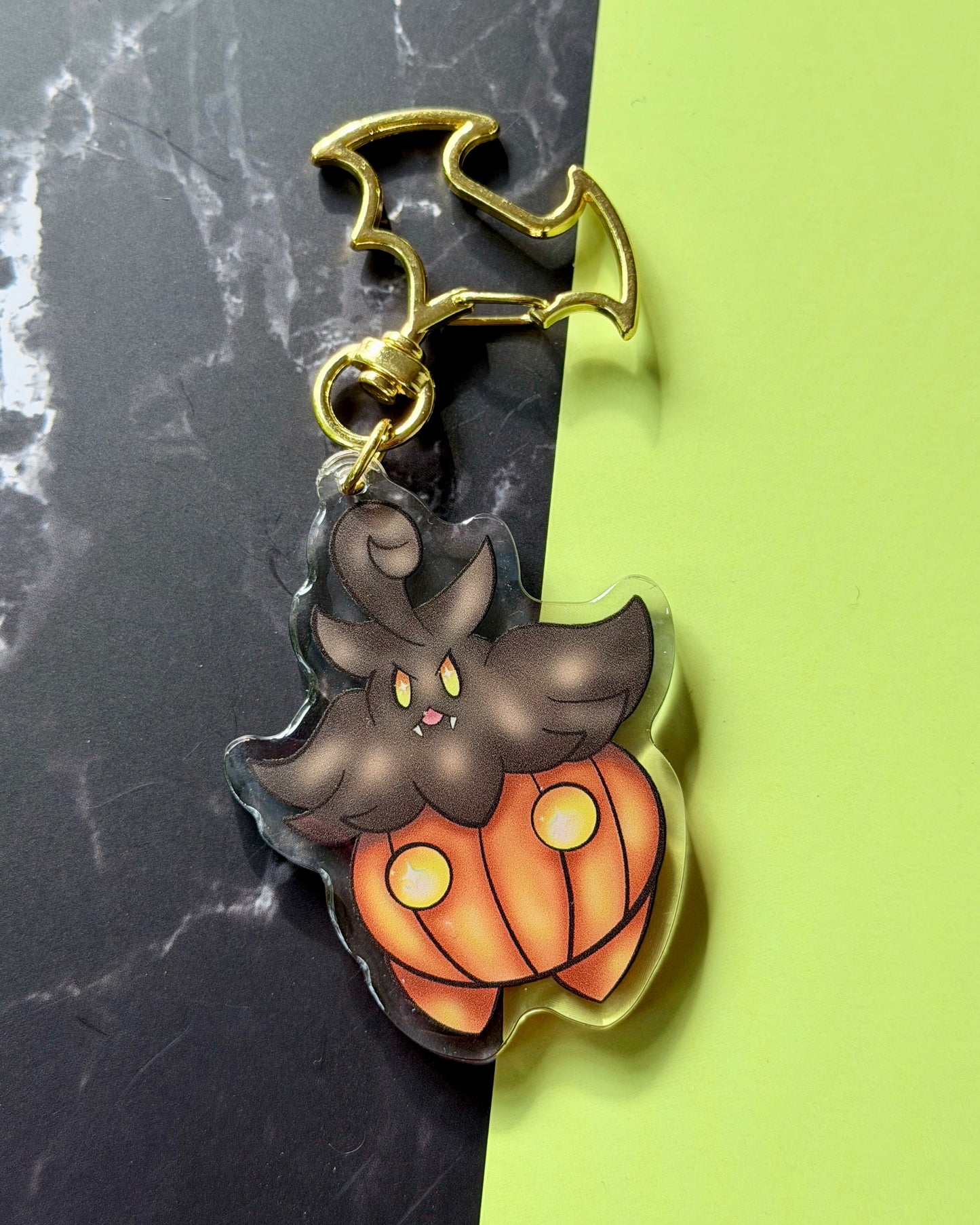Pumpkaboo Acrylic Keychain