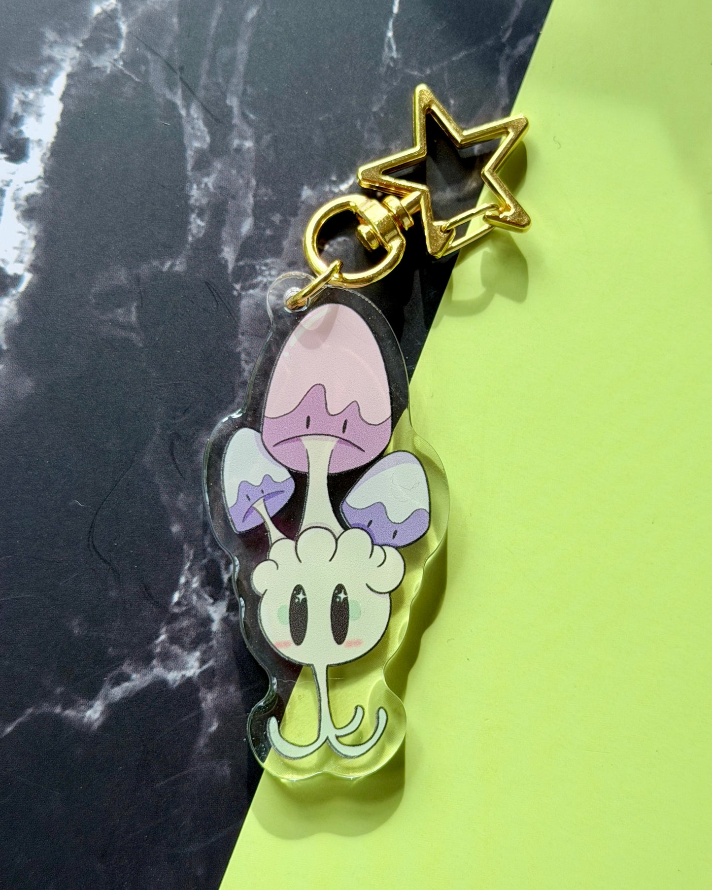 Morelull Acrylic Keychain