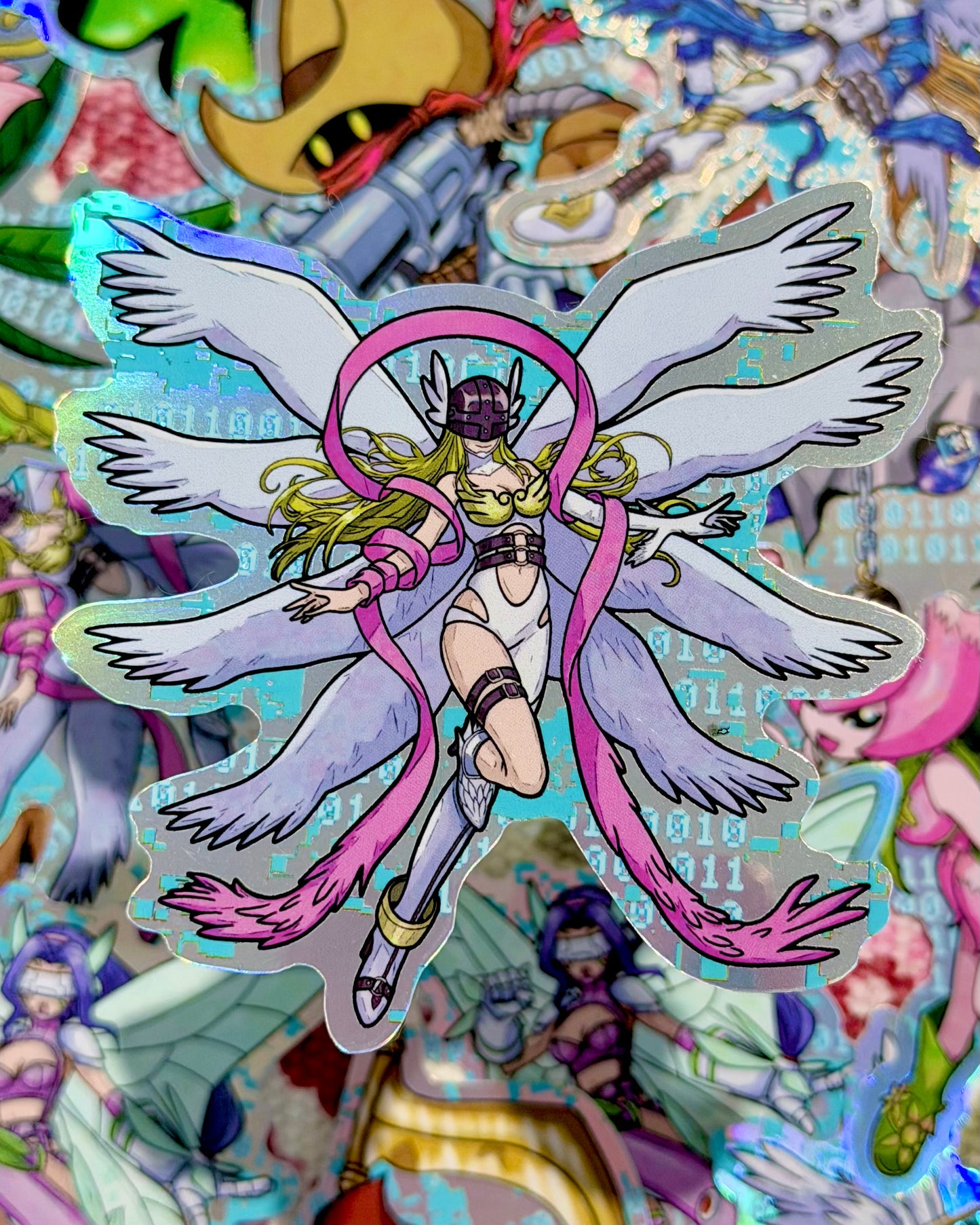 Angewoman Waterproof Sticker
