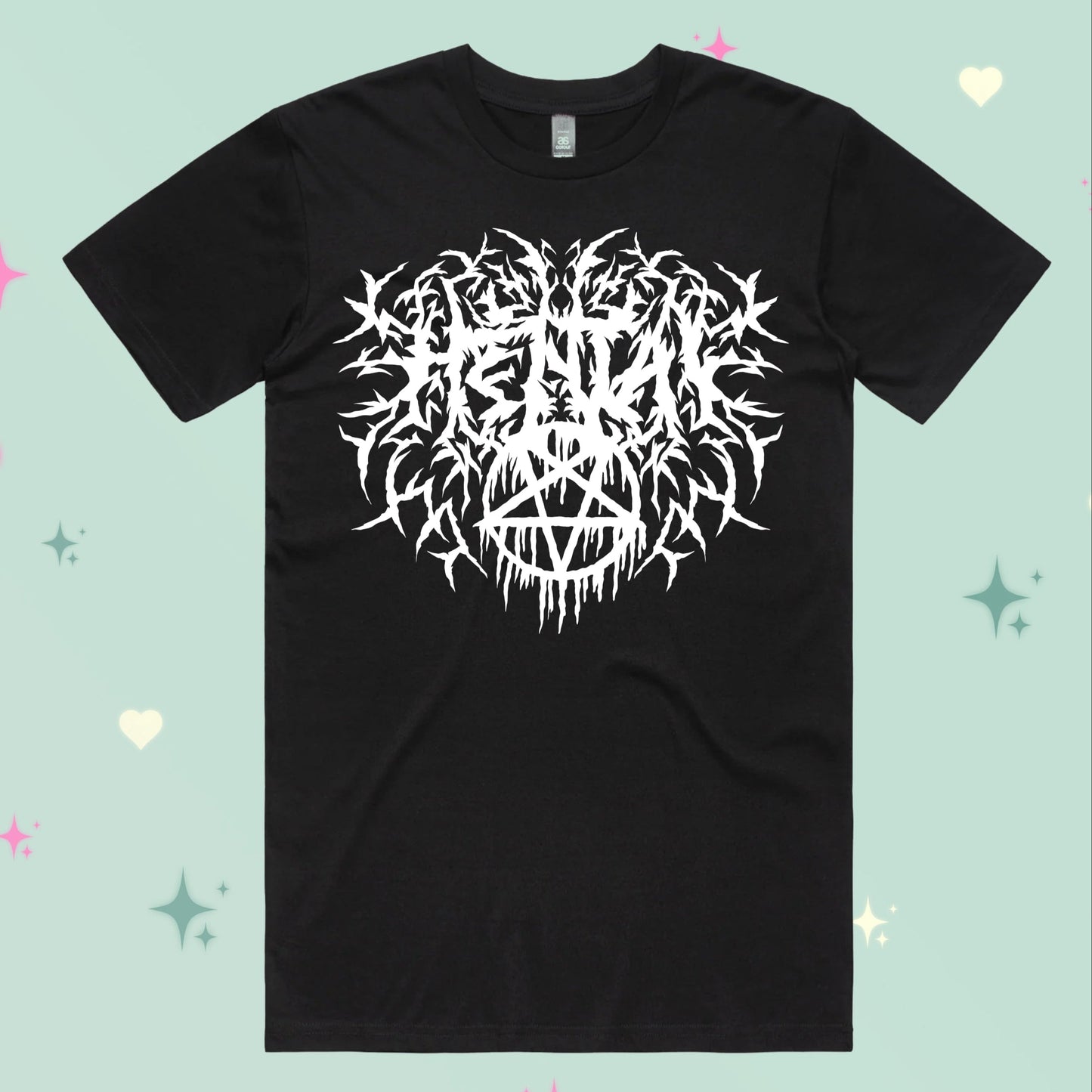 Pentagram Hentai Black Metal Tshirt
