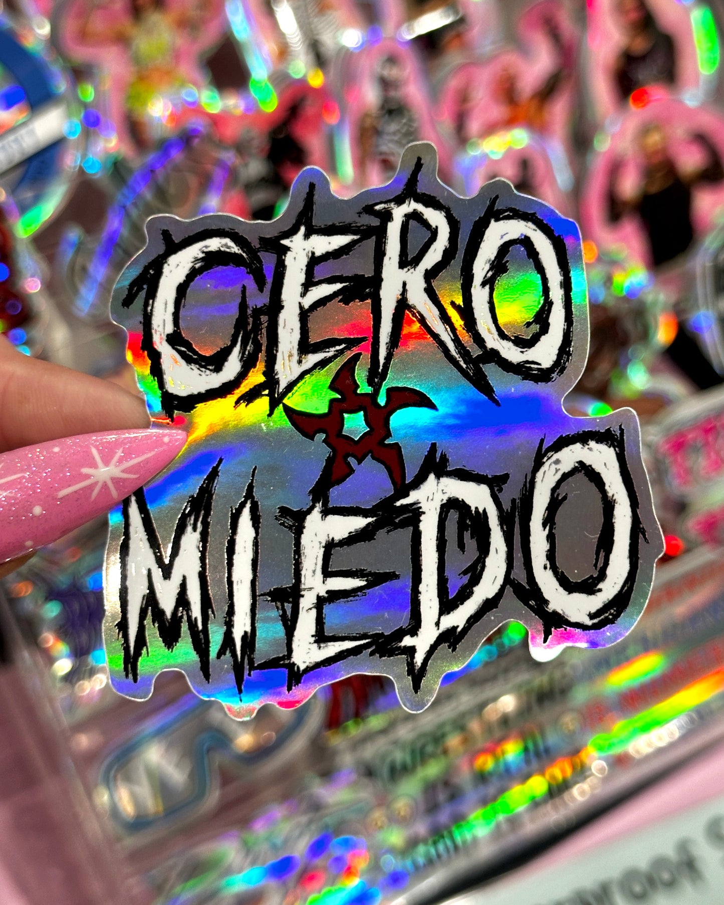 Cero Miedo Waterproof Sticker