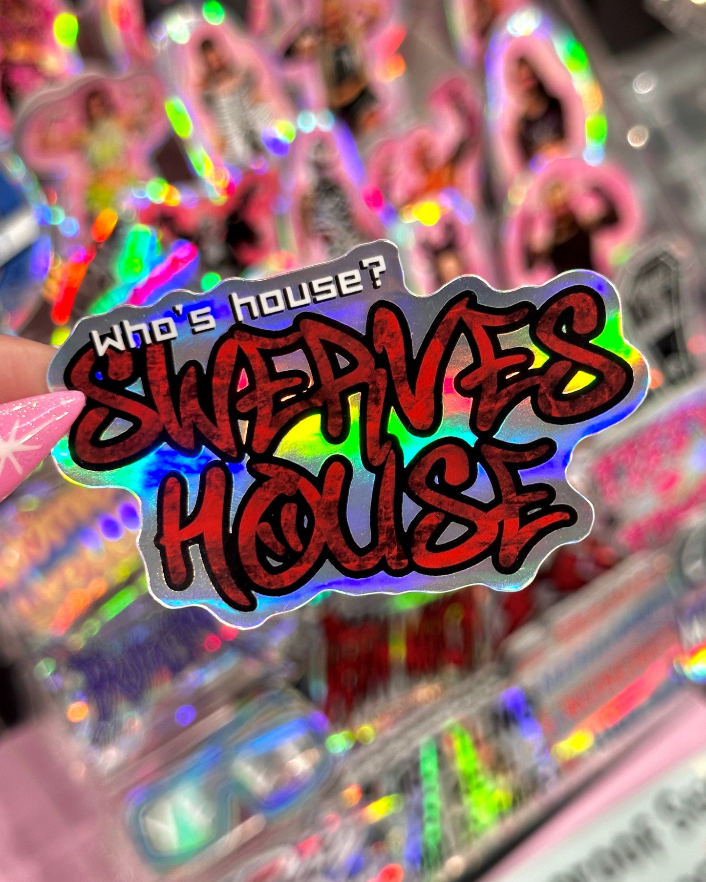 Swerve's House Waterproof Sticker