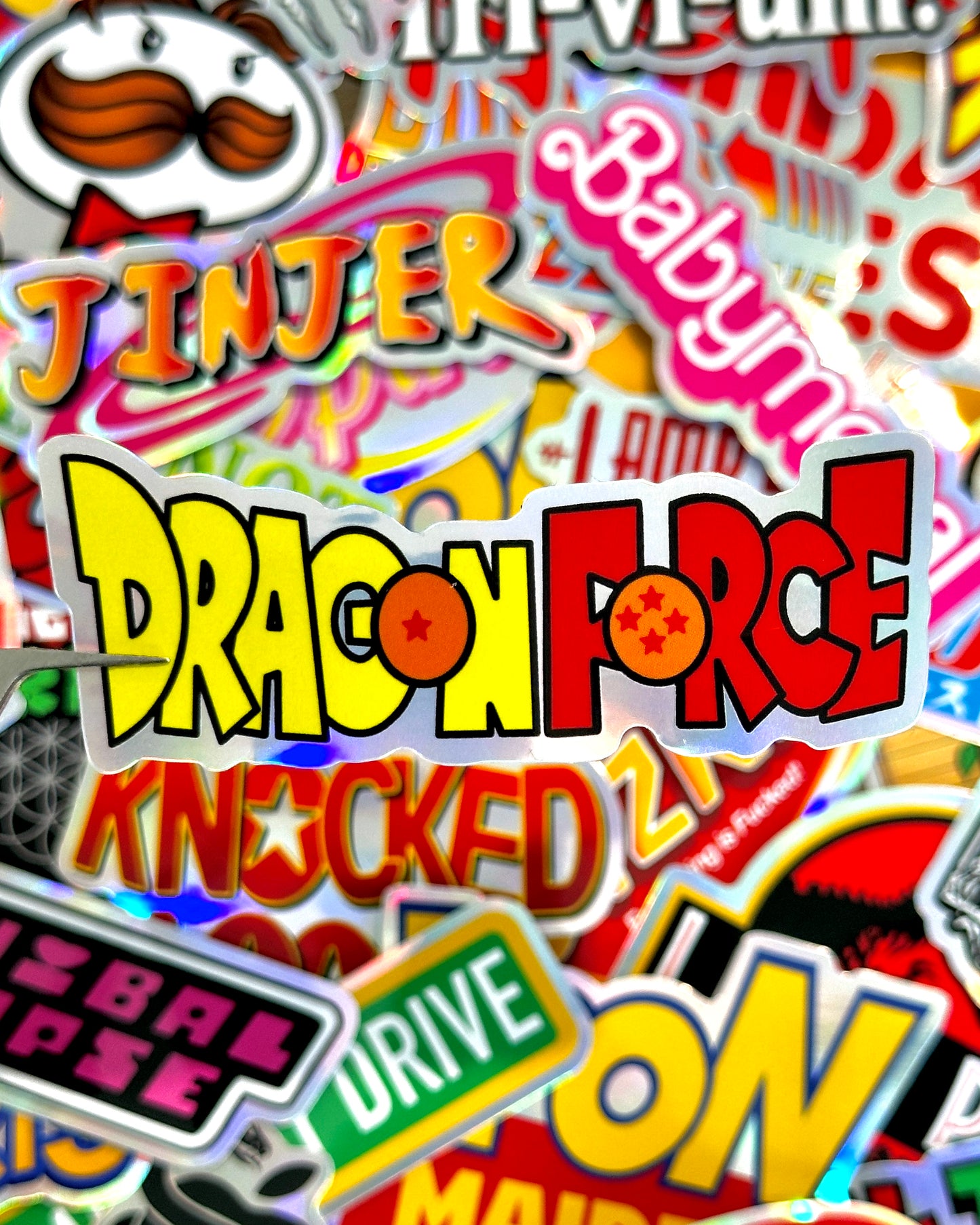 Dragonforce x Dragonball Waterproof Sticker