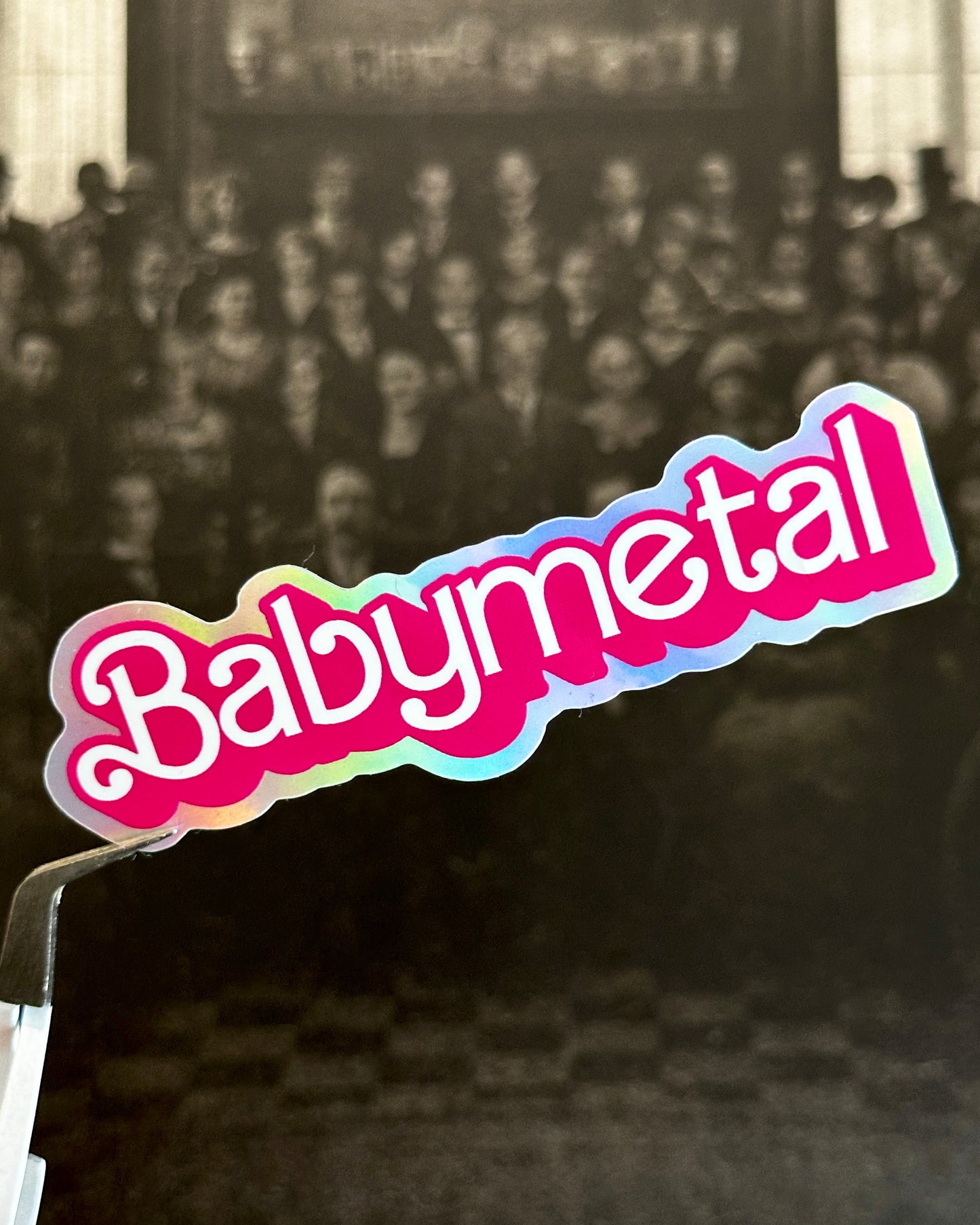 Babymetal x Barbie Waterproof Sticker