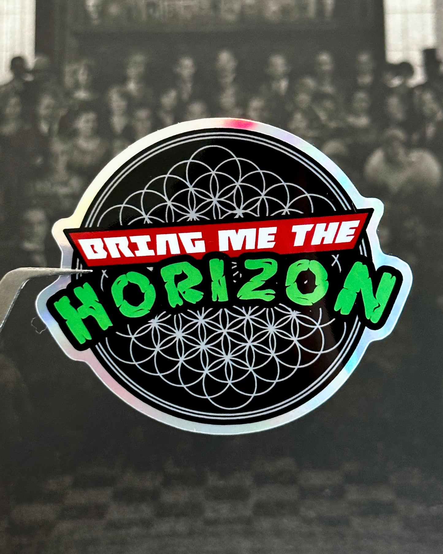 Bring Me The Horizon x TMNT Waterproof Sticker