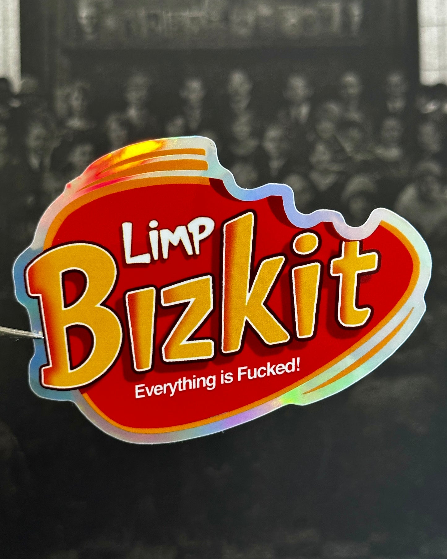 Limp Bizkit x In A Biskit Waterproof Sticker