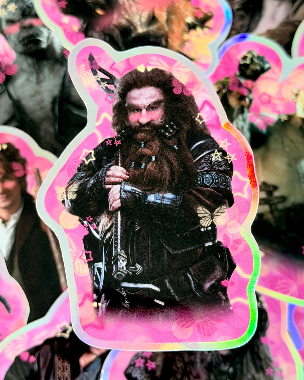 Hobbit Babygirl Gloin Waterproof Sticker