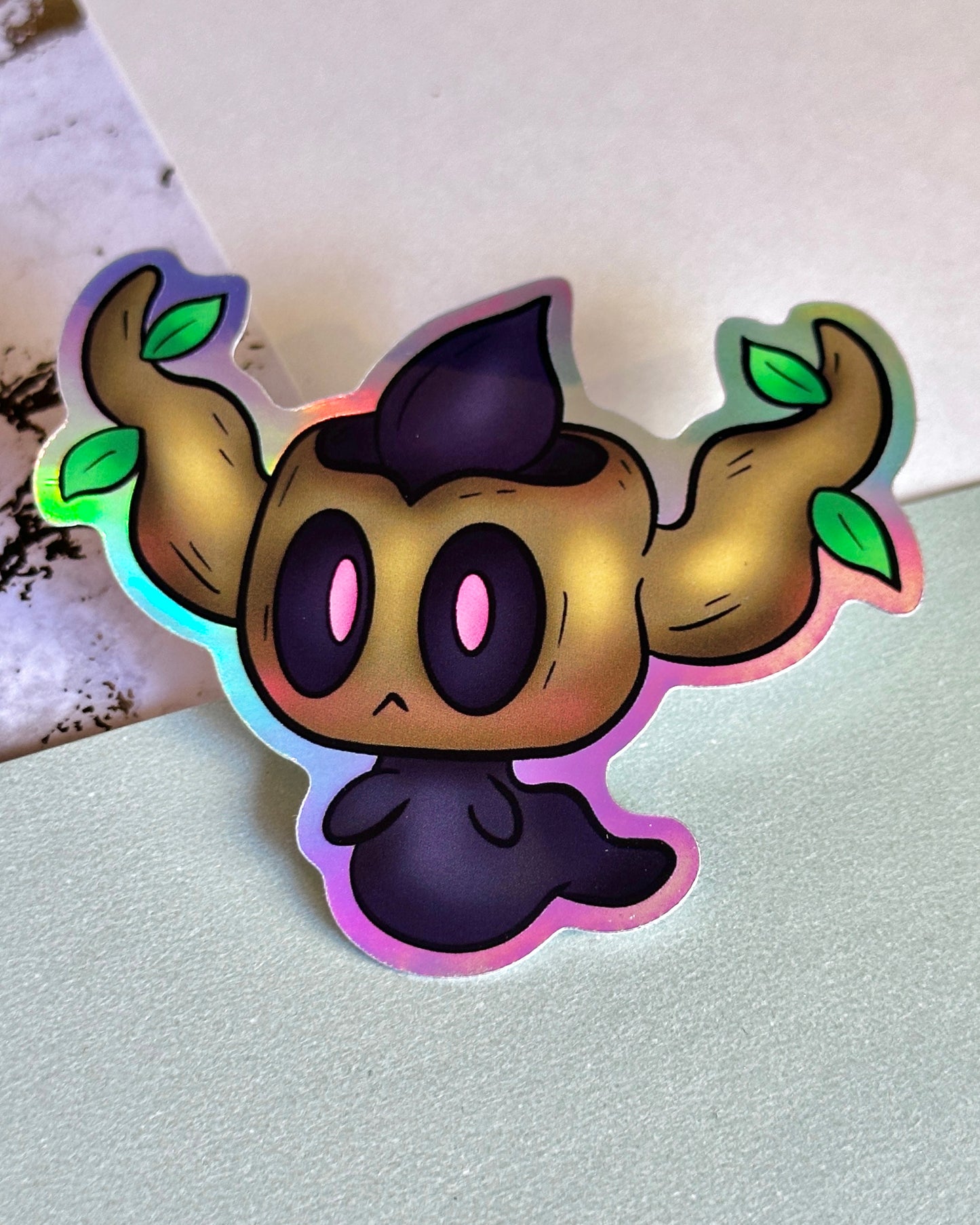 Phantom Stump Waterproof Sticker