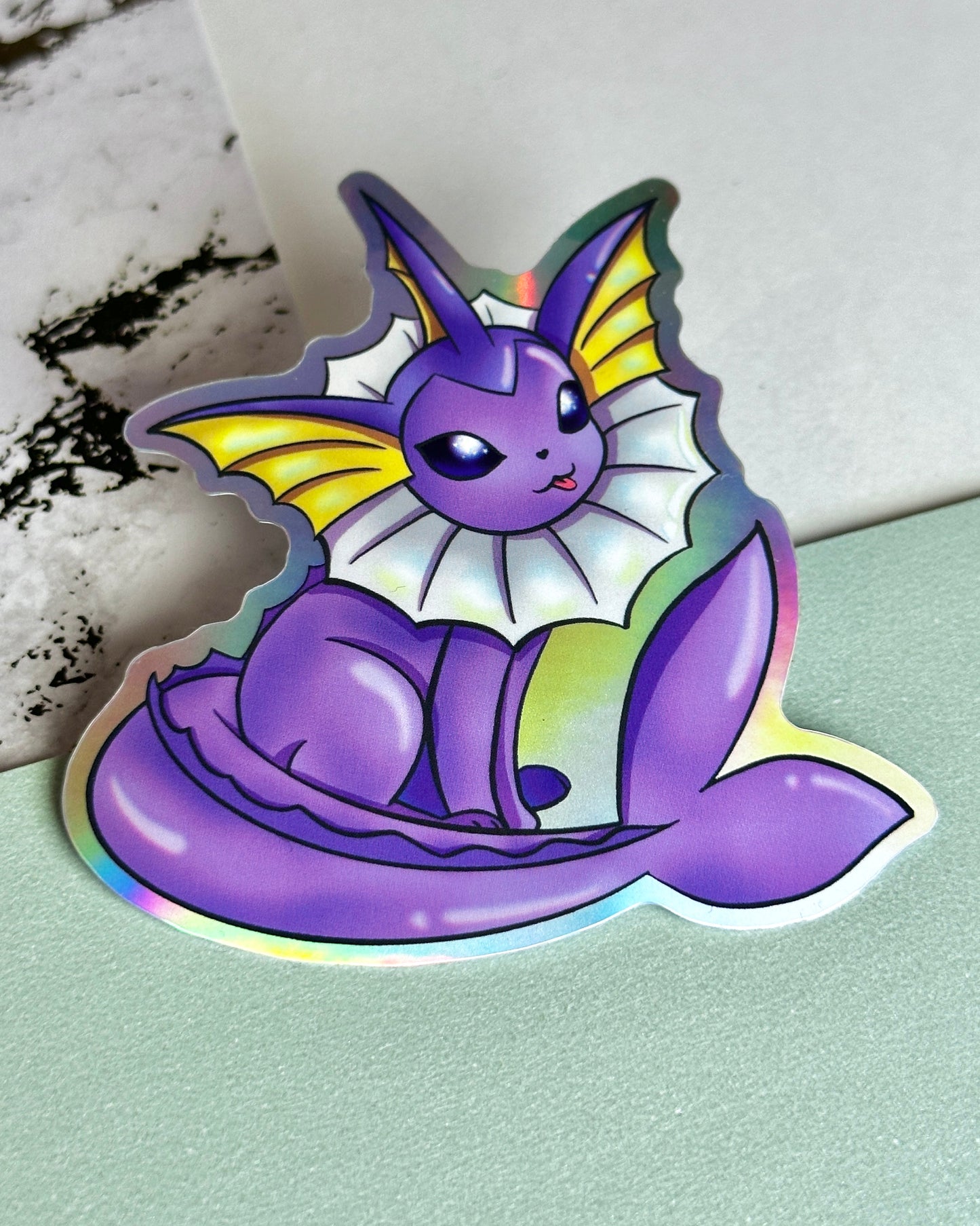 Shiny Water Evolution Waterproof Sticker