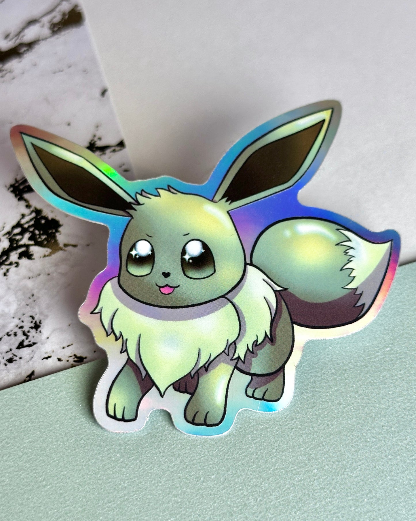 Shiny Normal Evolution Waterproof Sticker