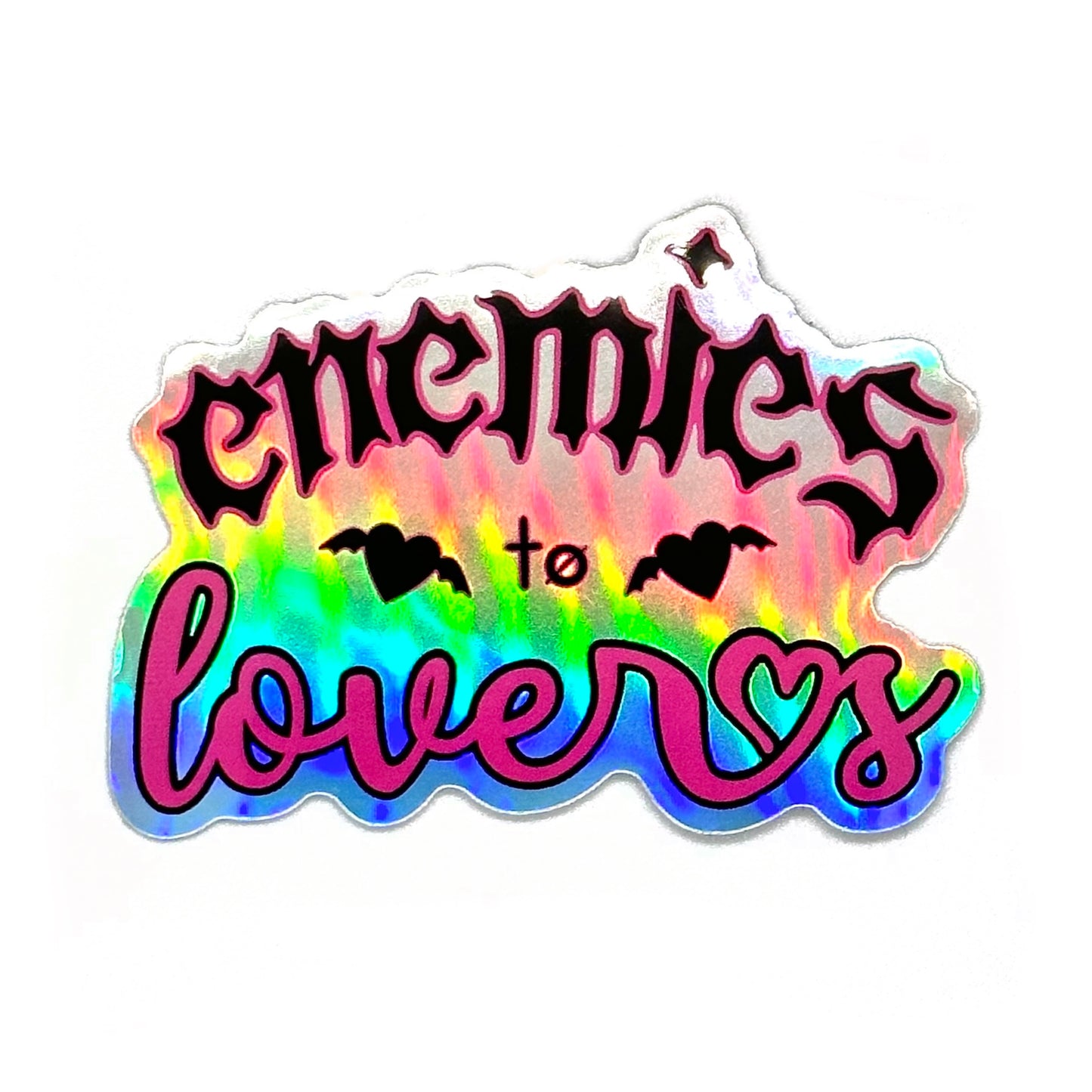Enemies to Lovers Waterproof Sticker