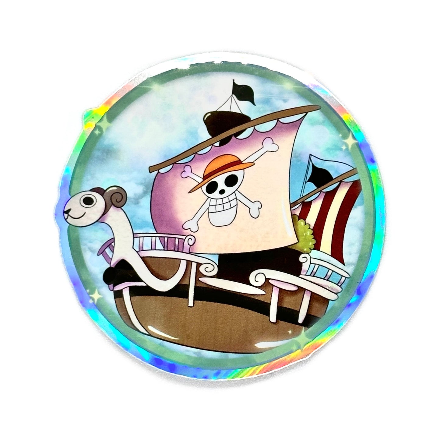 Pirate Ship Waterproof Sticker