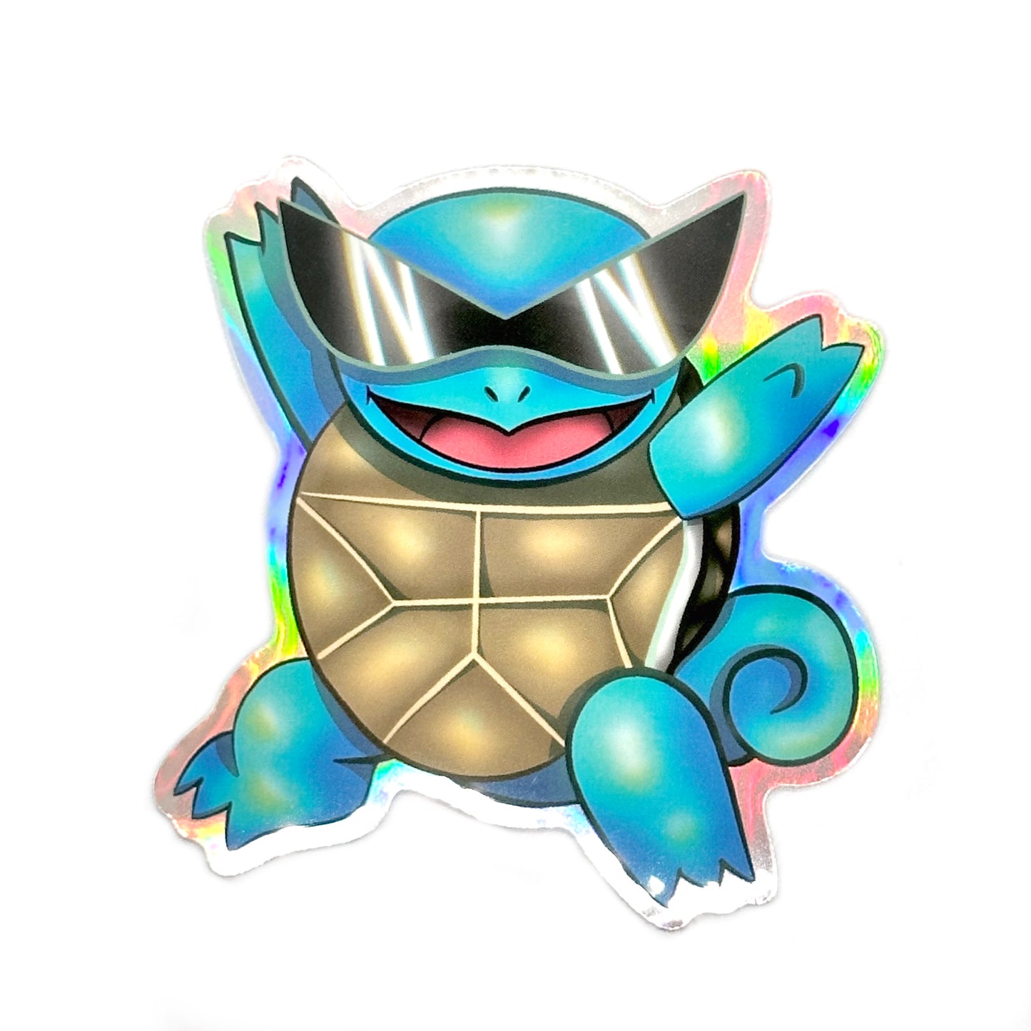 Turtley McShadyShell Waterproof Sticker