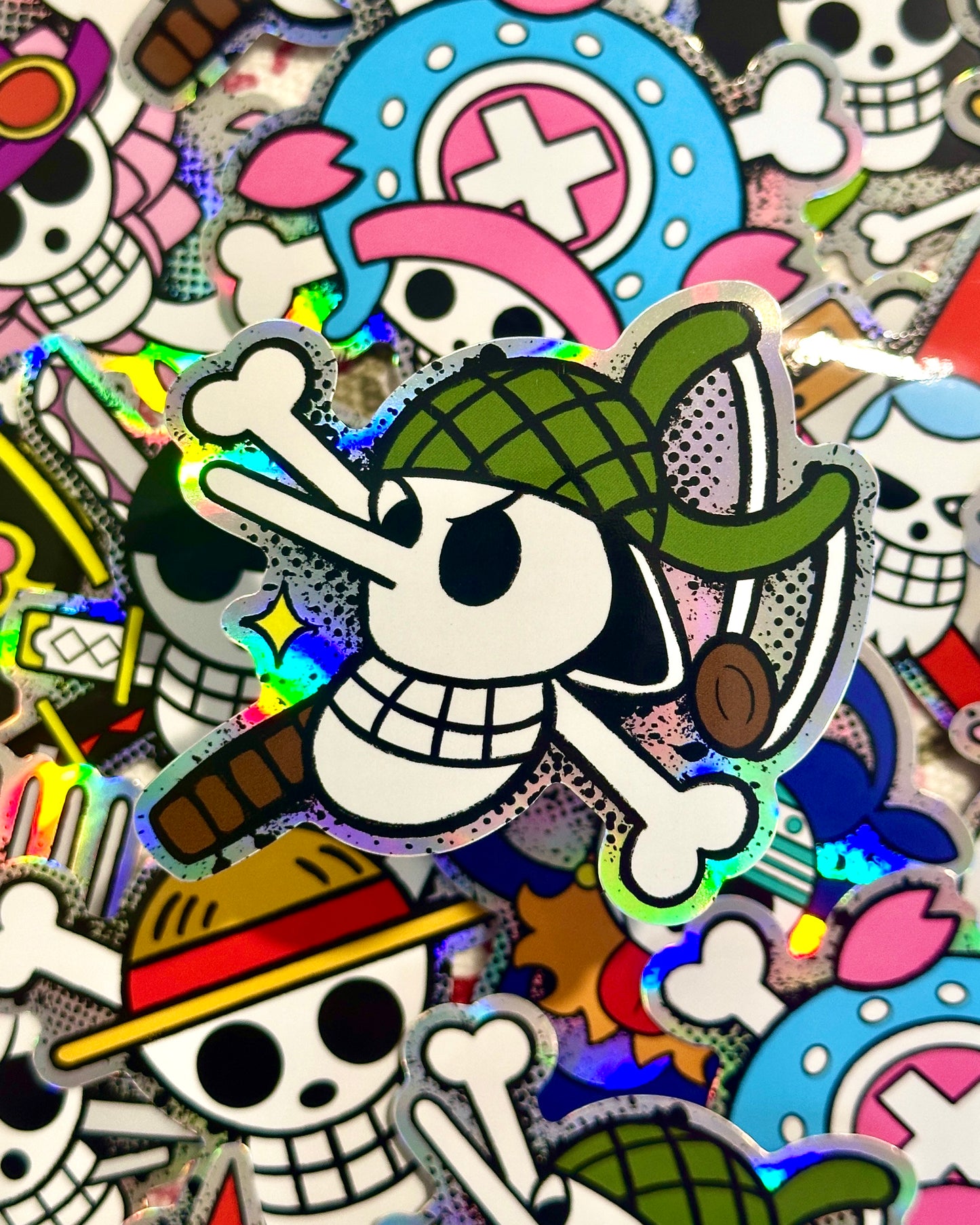 Usopp Jolly Roger Waterproof Sticker