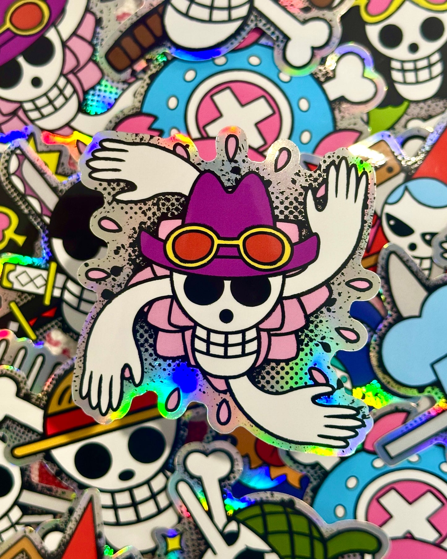Robin Jolly Roger Waterproof Sticker
