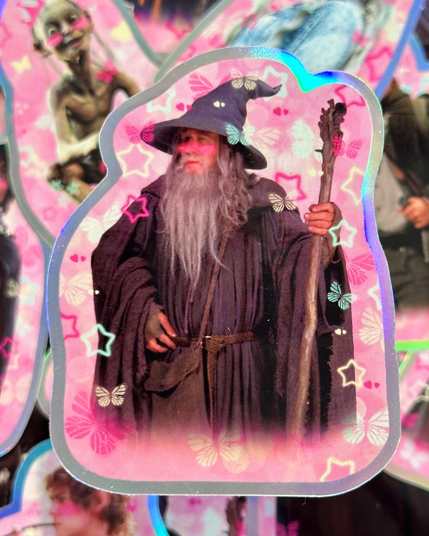 LotR Babygirl Gandalf Waterproof Sticker