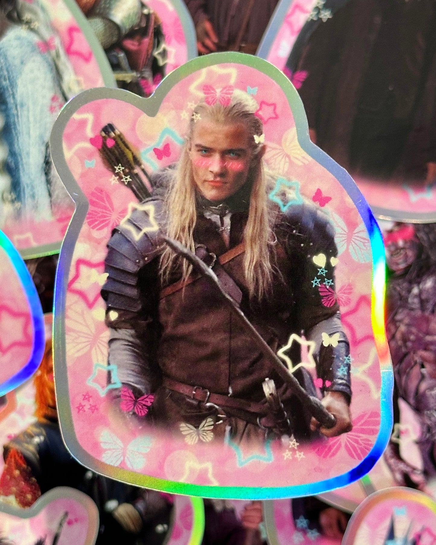 LotR Babygirl Legolas Waterproof Sticker