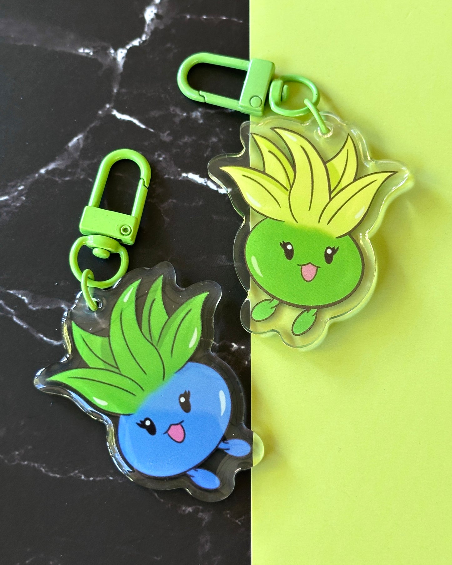 Oddish Acrylic Keychain