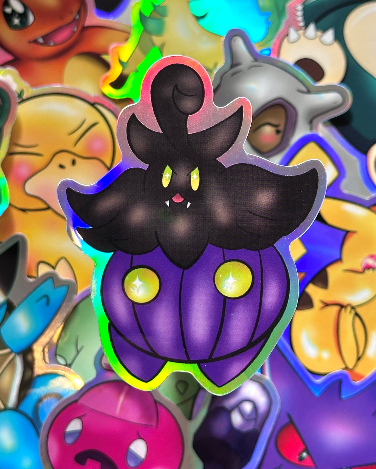 Shiny Pumpkaboo Waterproof Sticker