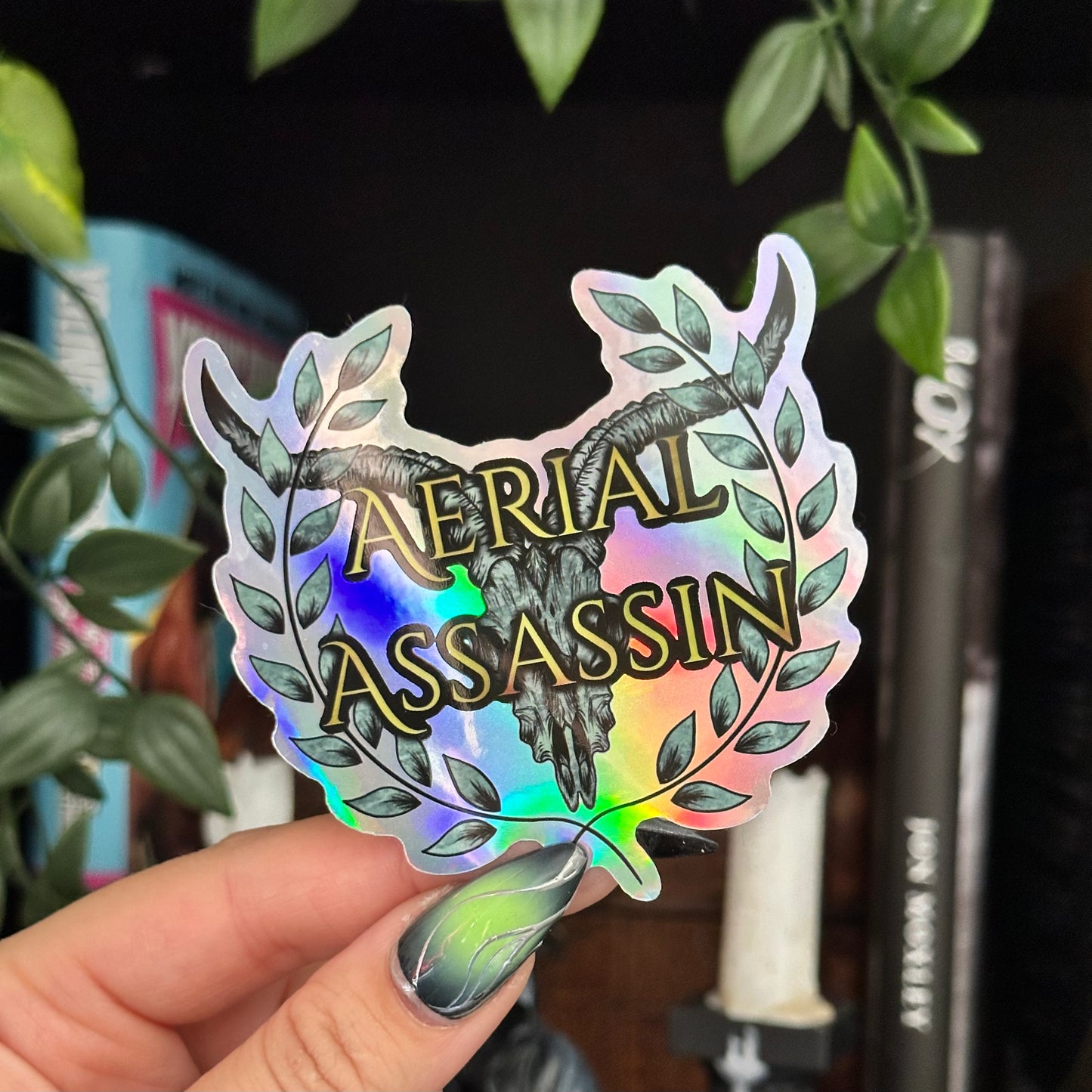 Aerial Assassin Billy G.O.A.T Waterproof Sticker