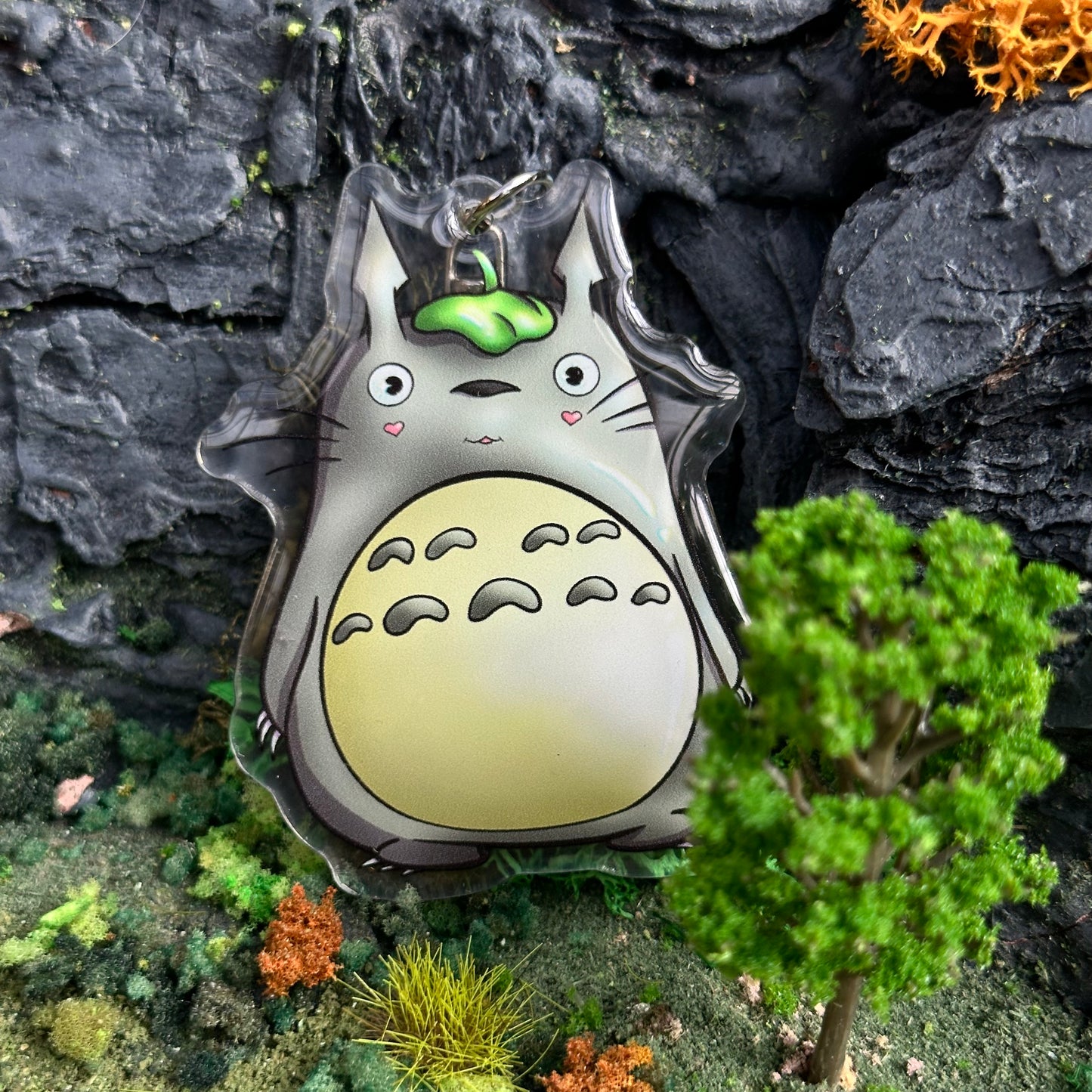 Totoro Acrylic Keychain