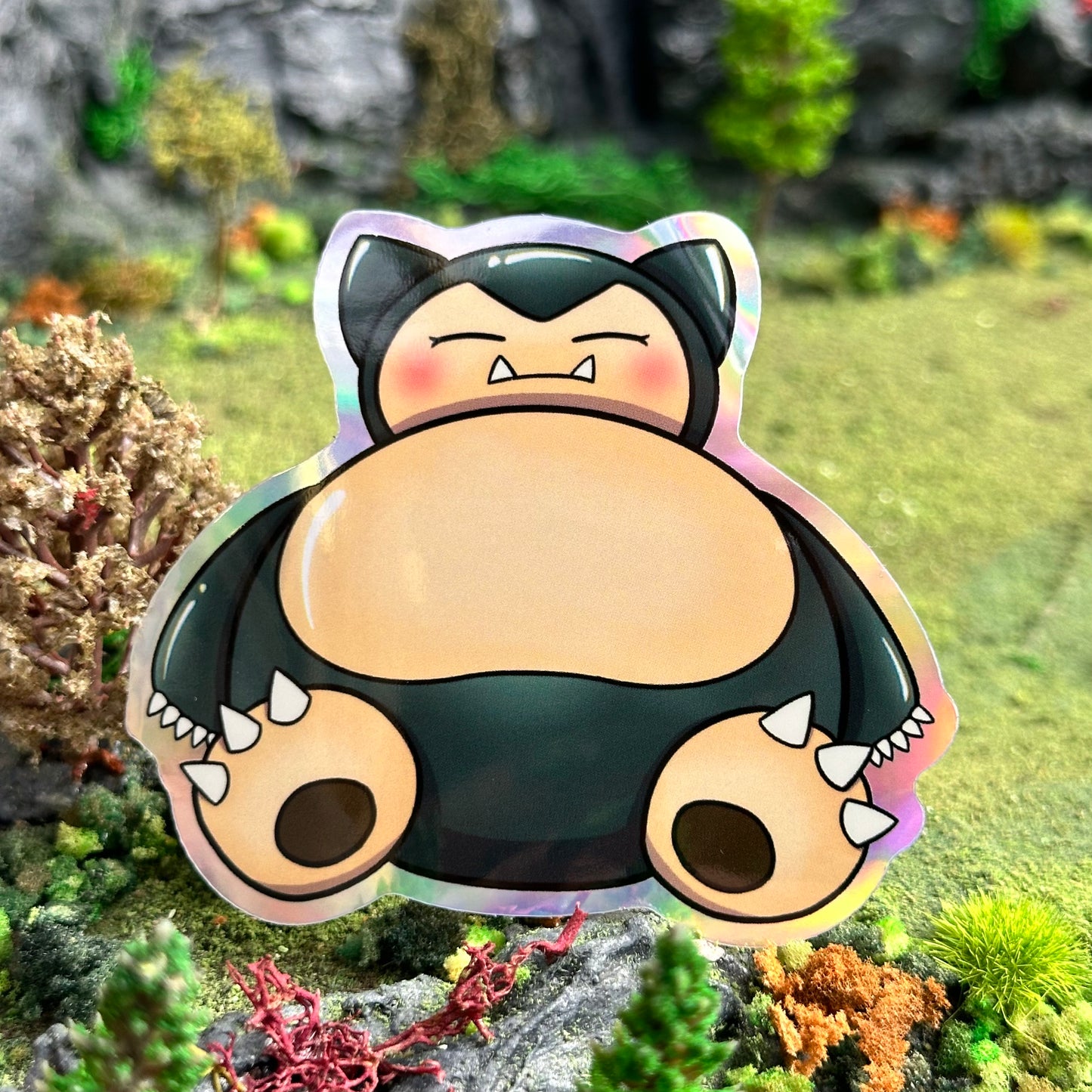 Fatty McSleepington Waterproof Sticker
