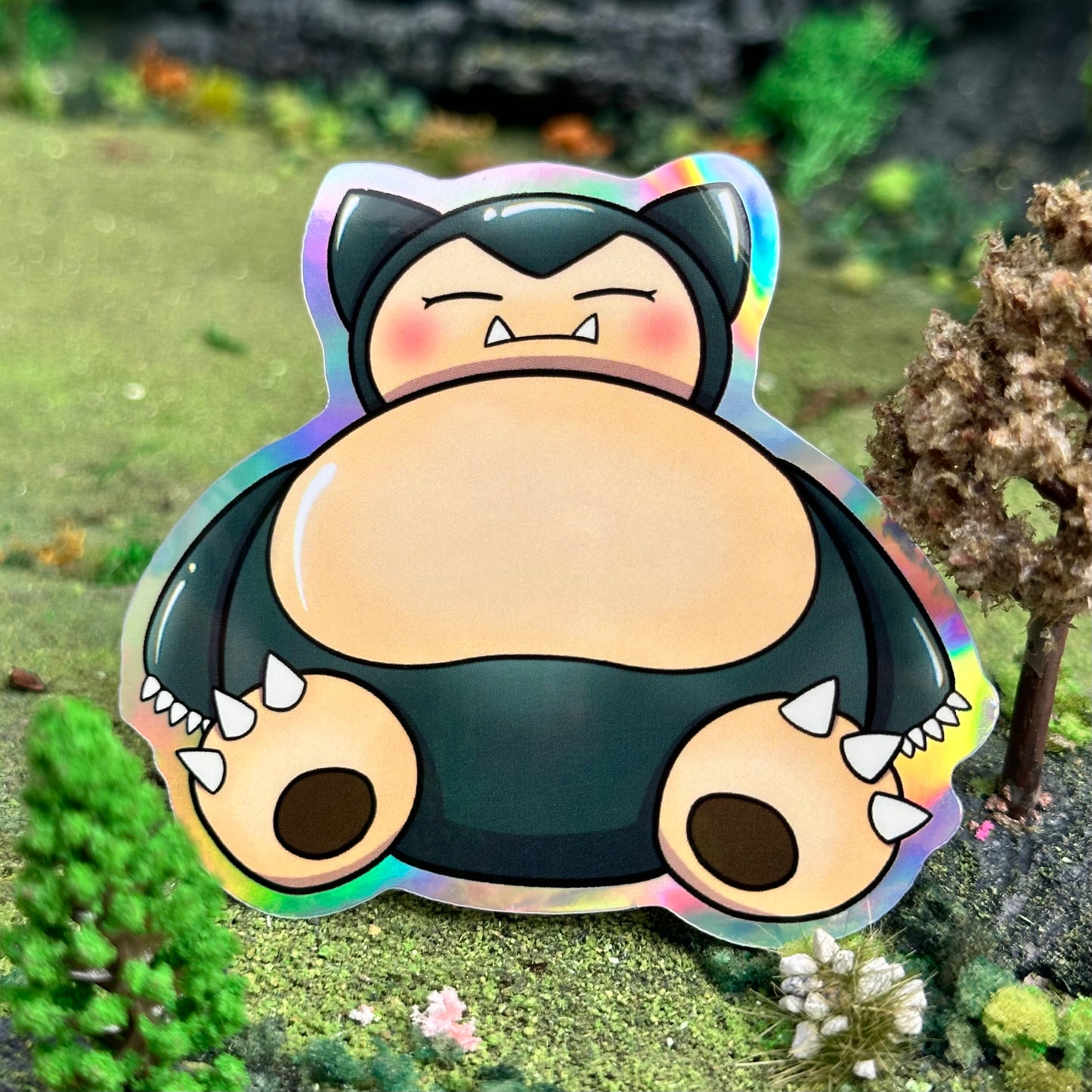 Fatty McSleepington Waterproof Sticker