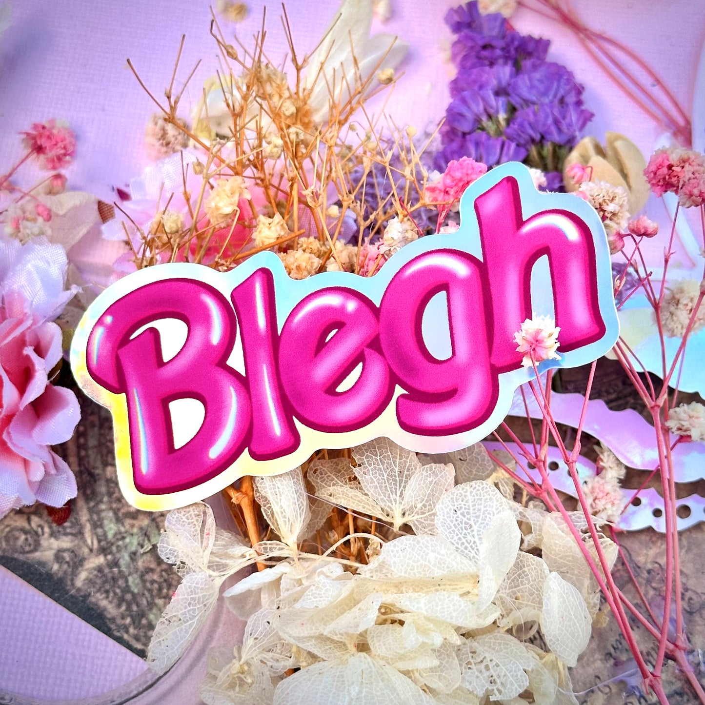 Blegh Waterproof Sticker