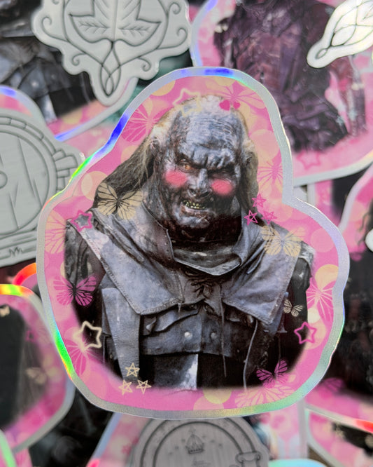 LotR Babygirl Ugluk Waterproof Sticker