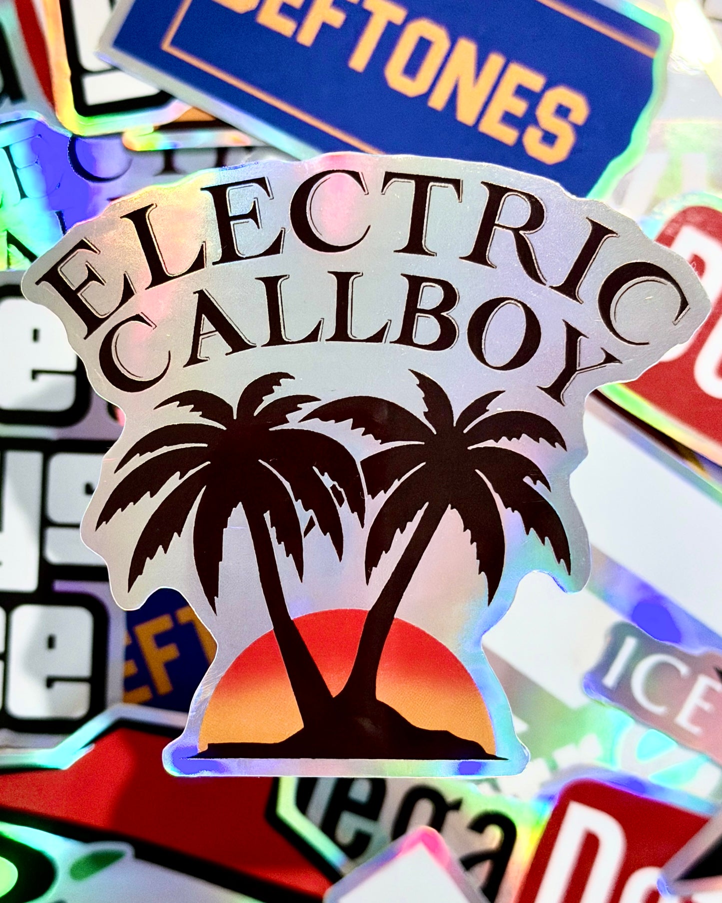 Electric Callboy x Malibu Waterproof Sticker