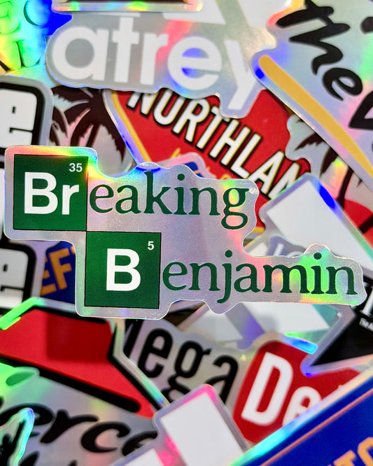 Breaking Benjamin x Breaking Bad Waterproof Sticker