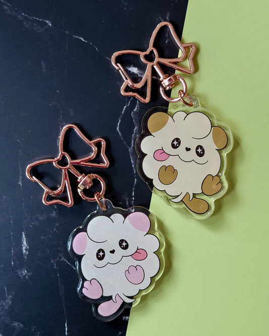 Swirlix Acrylic Keychain