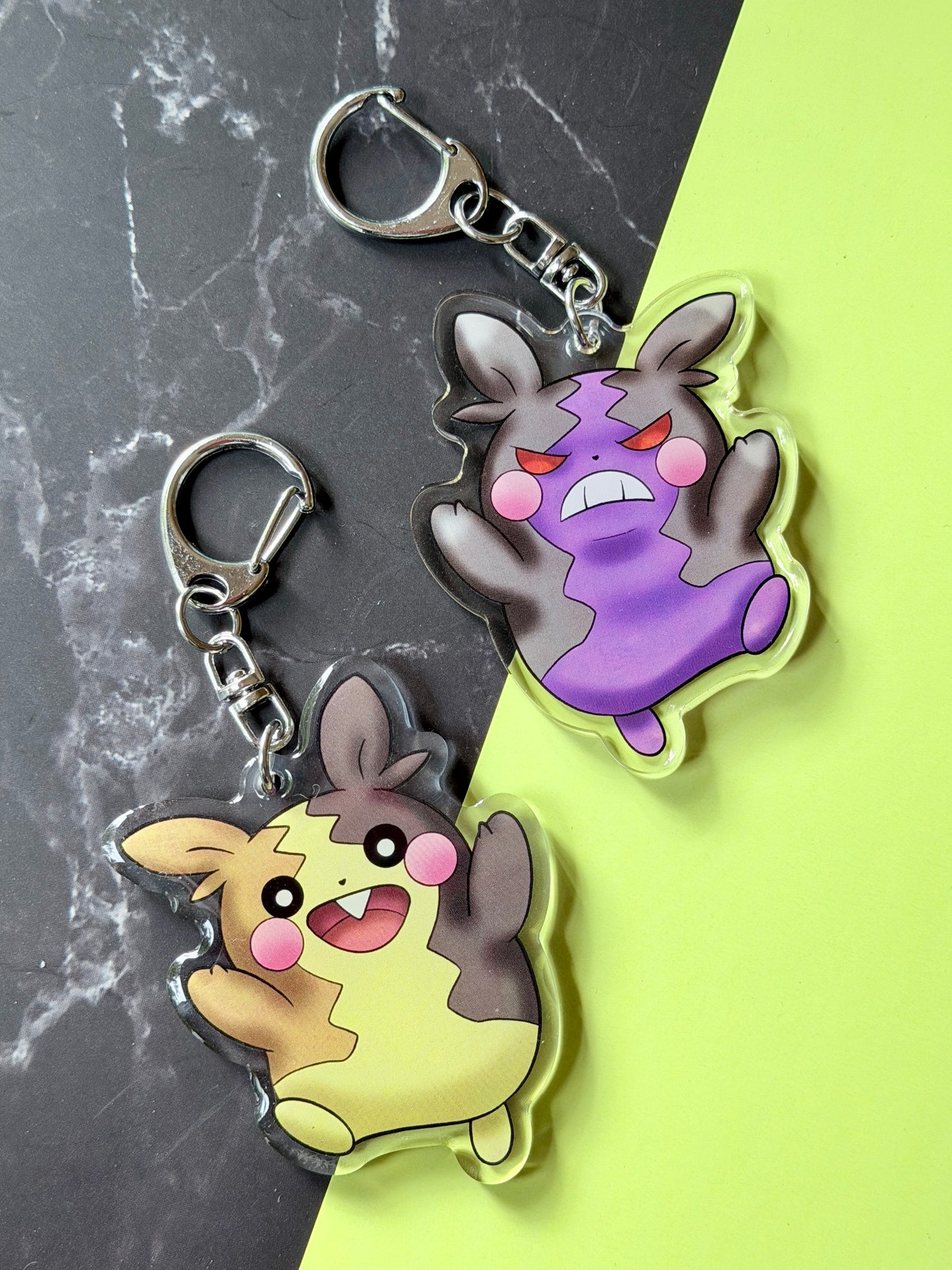 Morpeko Acrylic Keychain