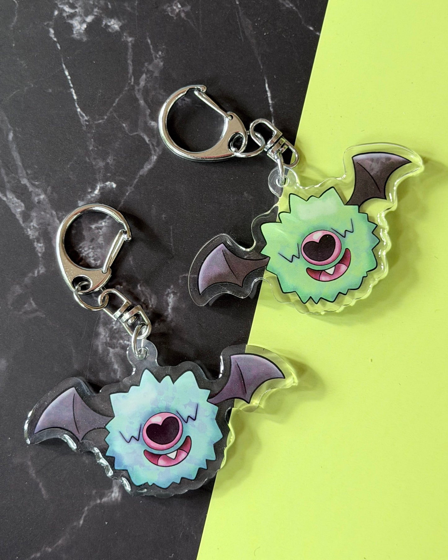 Woobat Acrylic Keychain