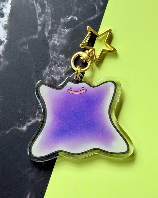 Ditto Acrylic Keychain