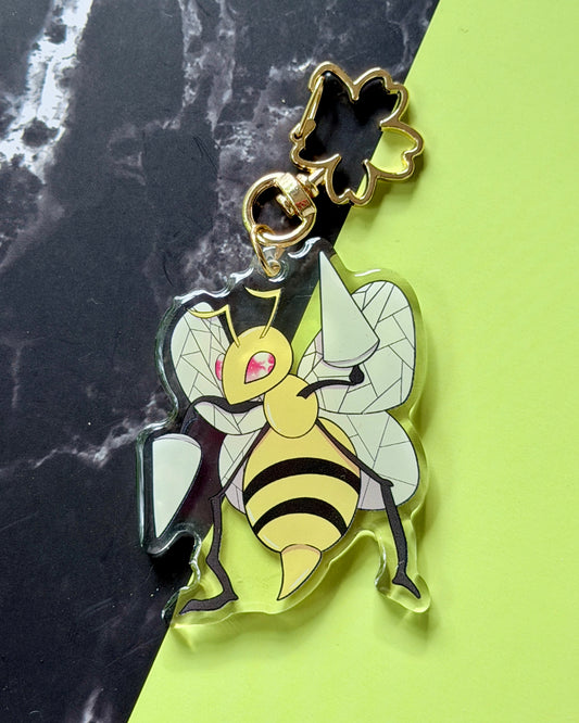 Beedrill Acrylic Keychain