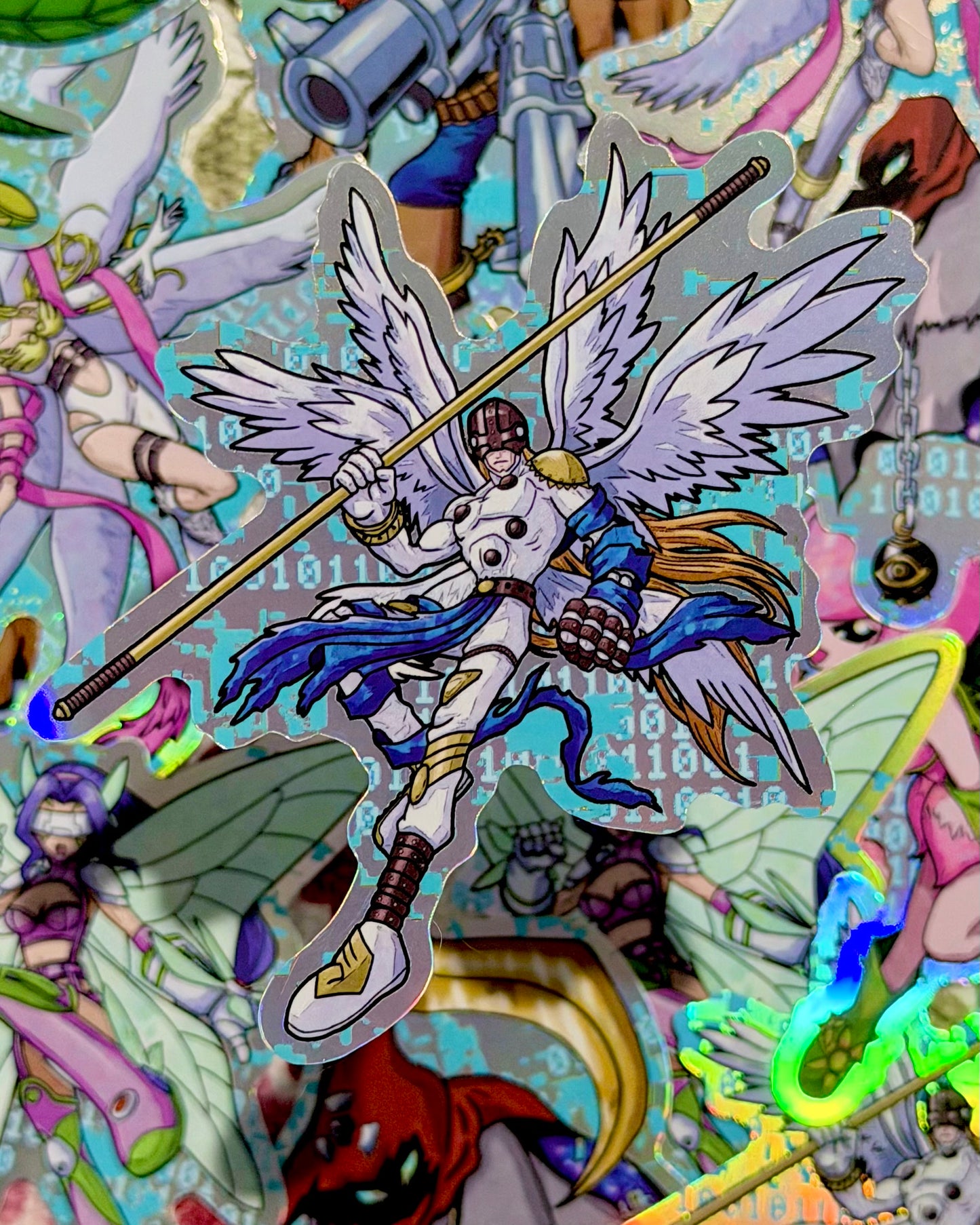 Angemon Waterproof Sticker