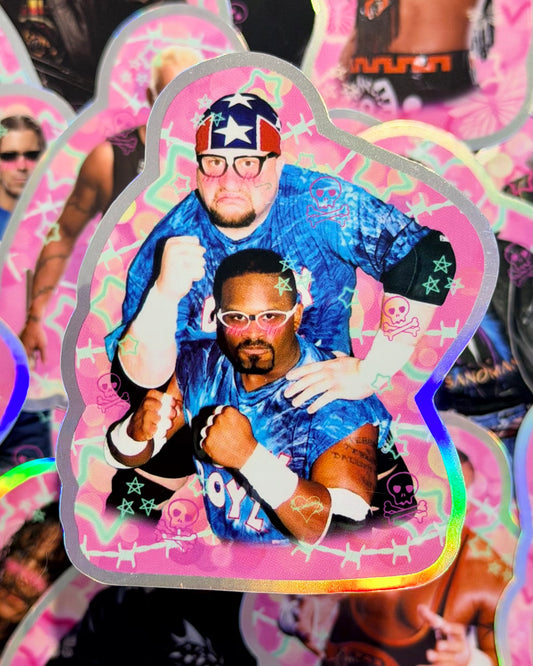 Babygirl Dudley Boyz Waterproof Sticker