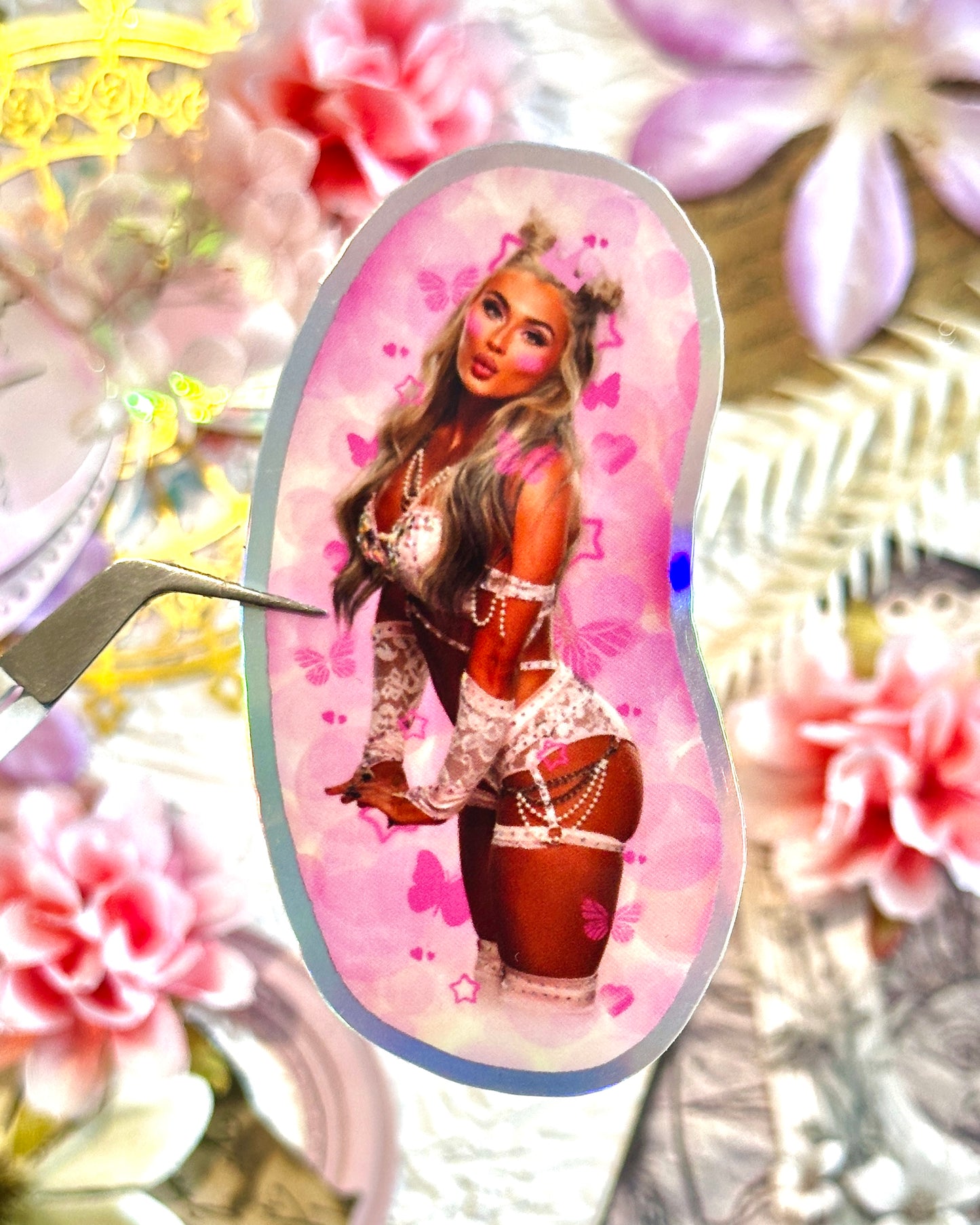 Babygirl Tiffy Waterproof Sticker