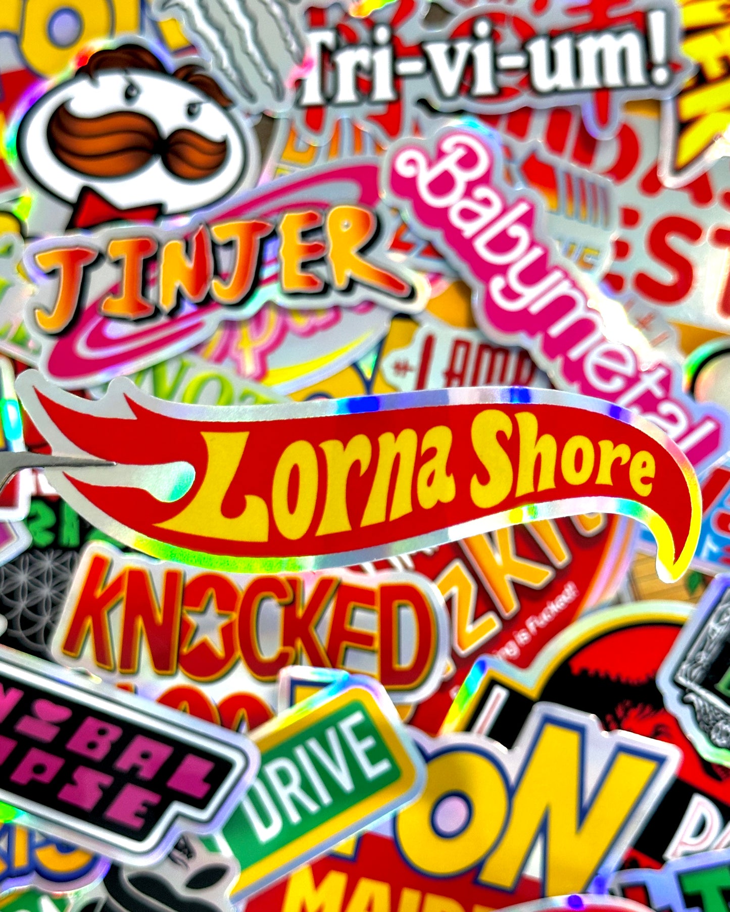 Lorna Shore x Hot Wheels Waterproof Sticker