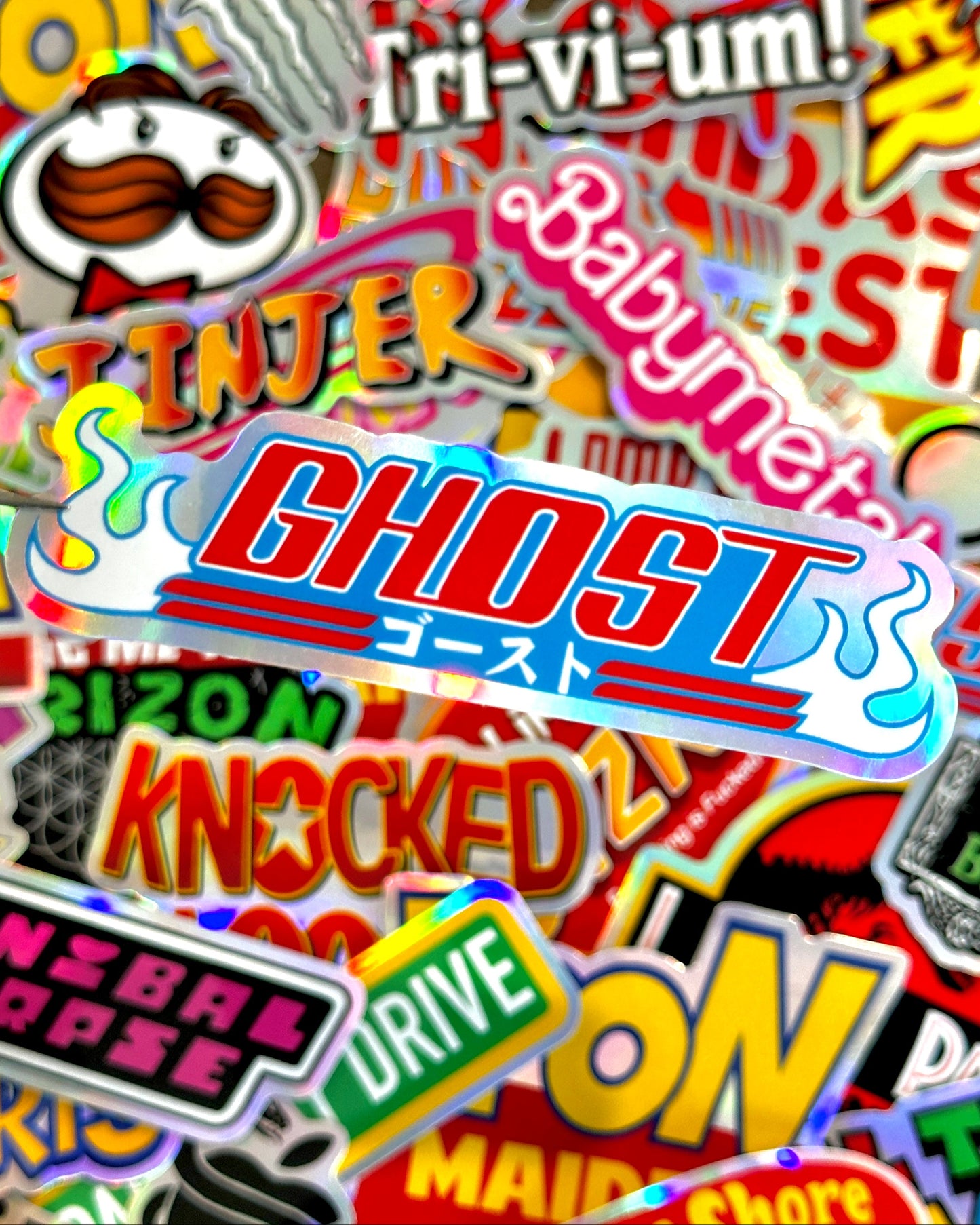 Ghost x Bleach Waterproof Sticker