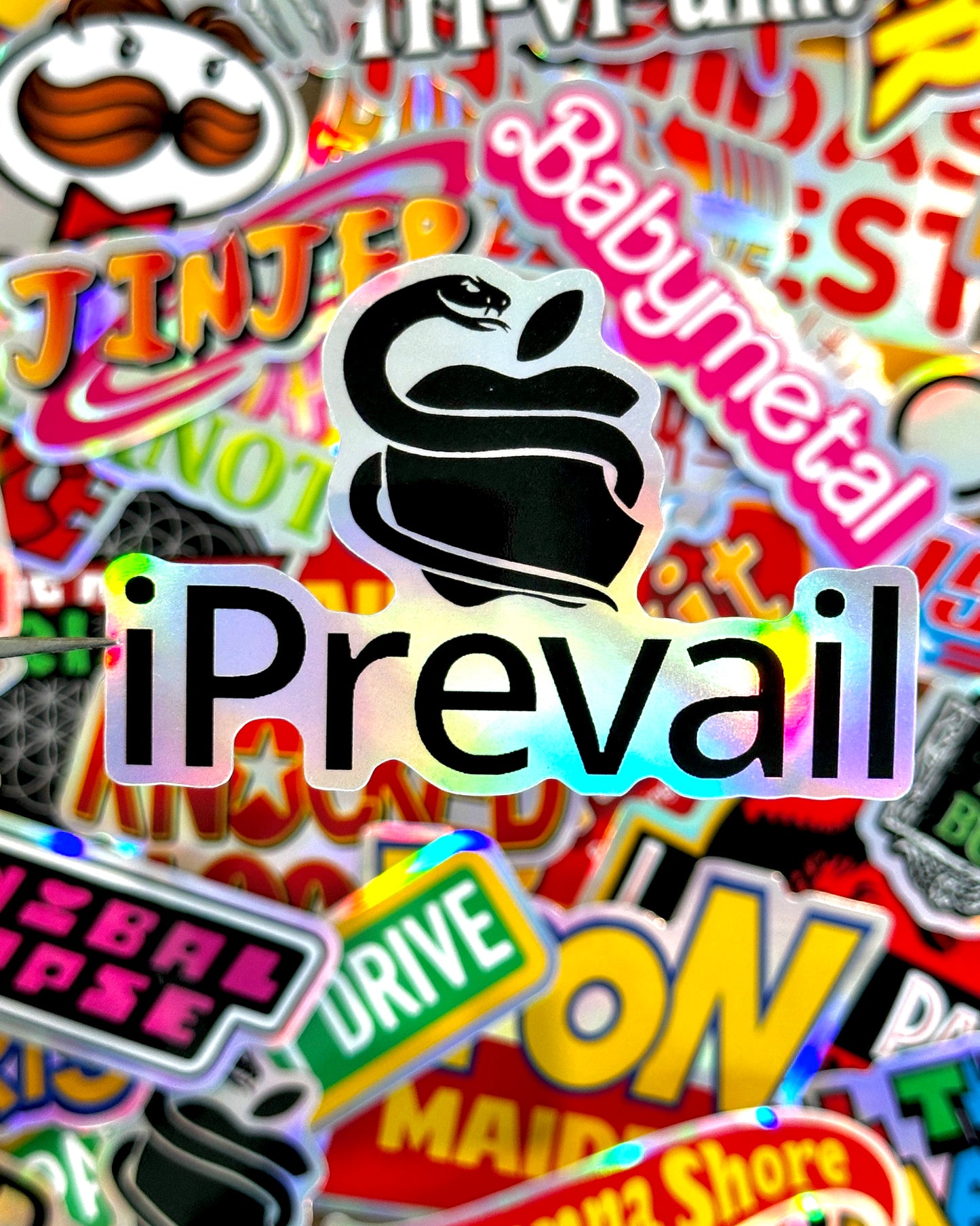 iPrevail x Apple Waterproof Sticker