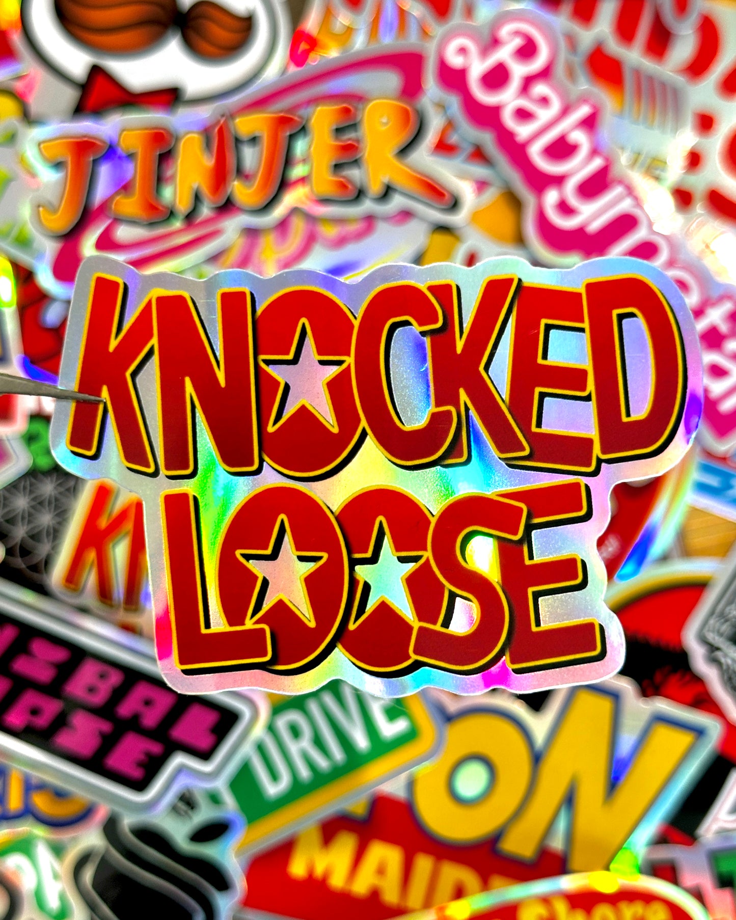 Knocked Loose x Donkey Kong Waterproof Sticker