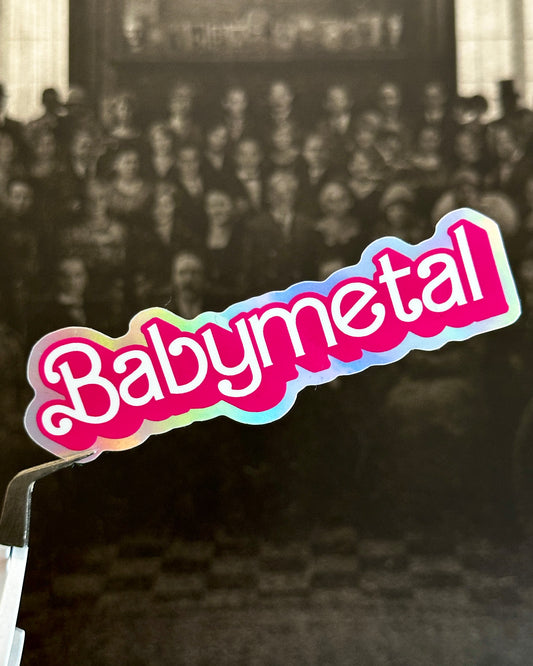 Babymetal x Barbie Waterproof Sticker