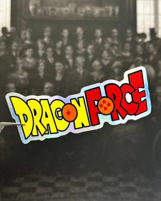 Dragonforce x Dragonball Waterproof Sticker