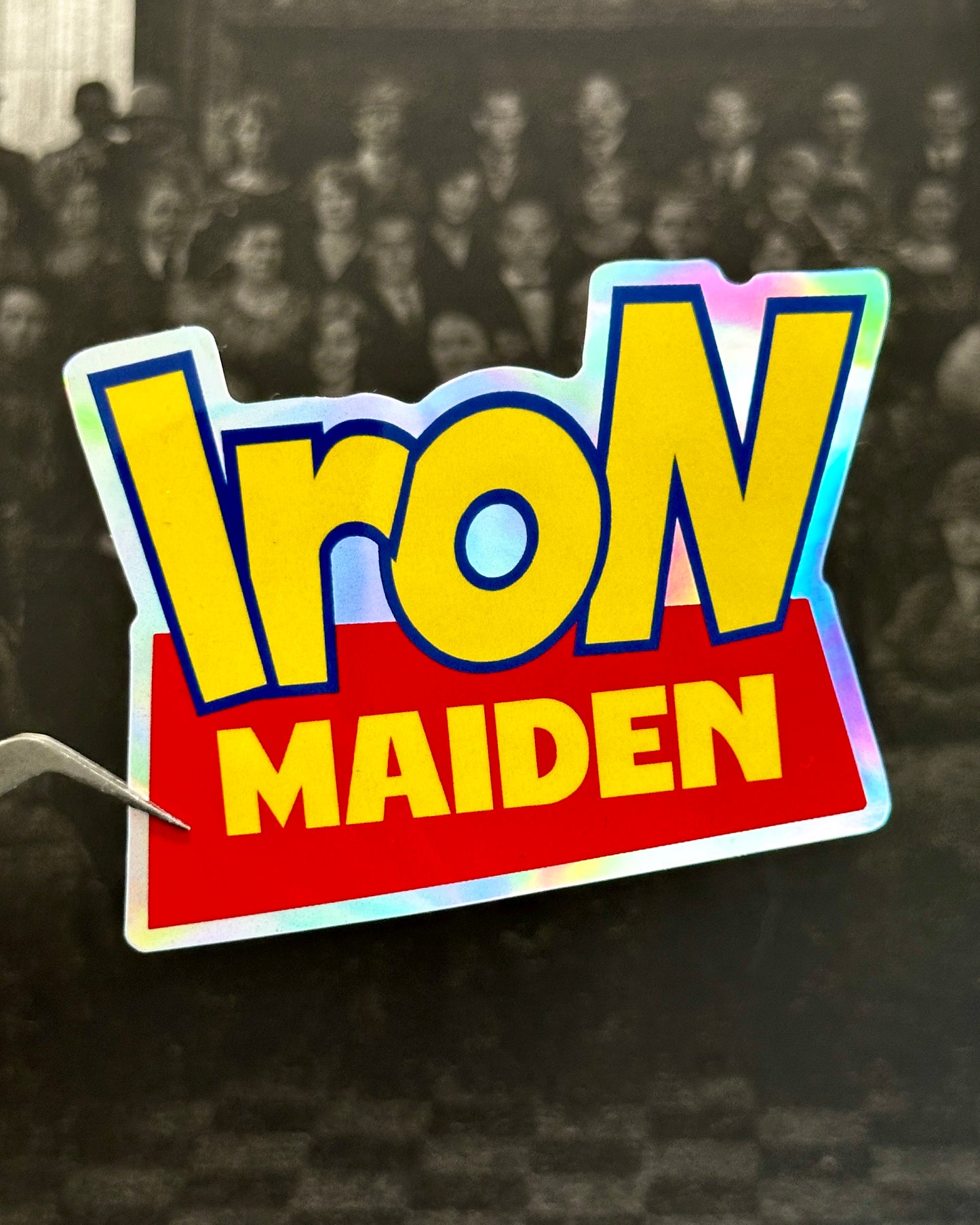 Iron Maiden x Toy Story Waterproof Sticker