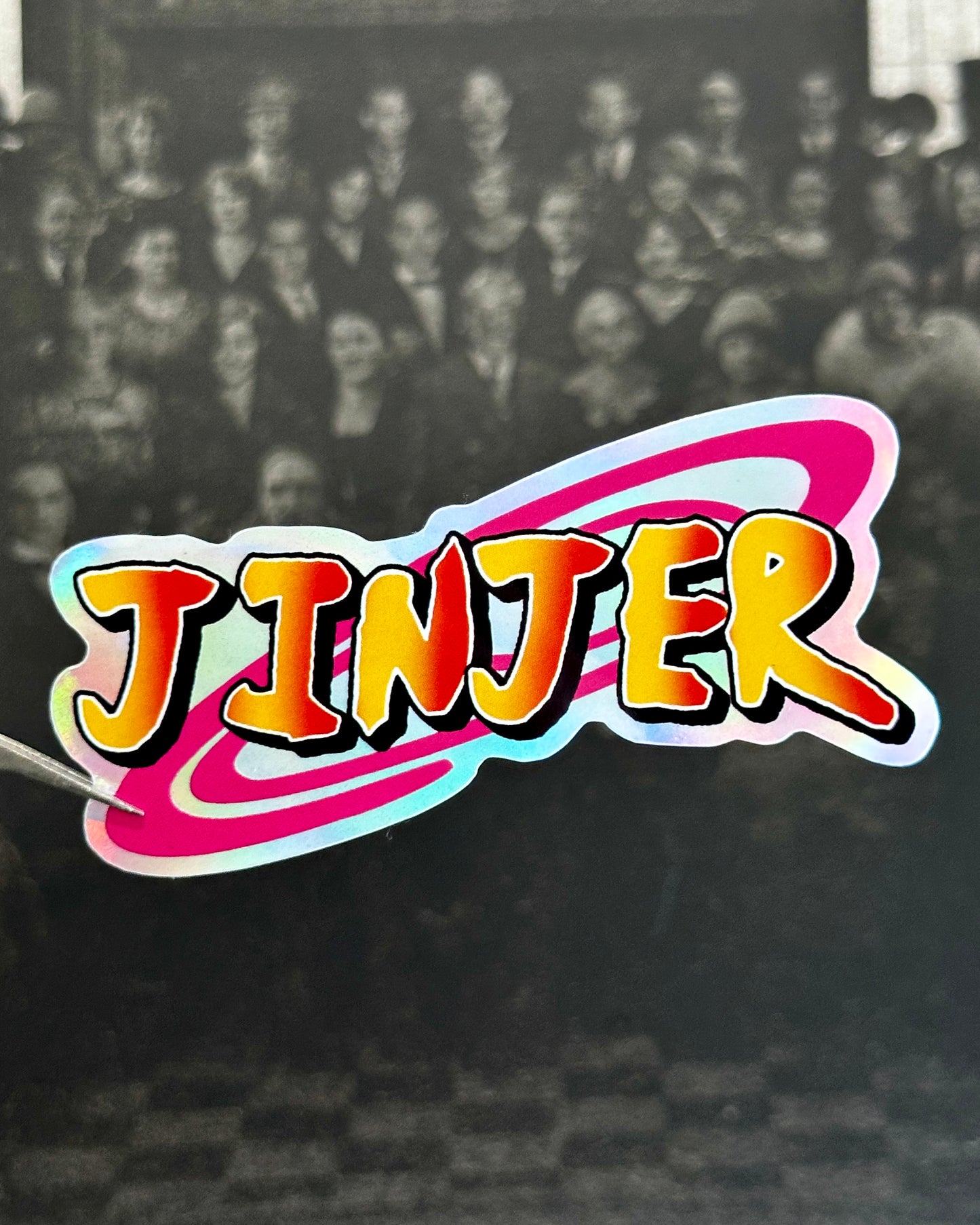 Jinjer x Naruto Waterproof Sticker